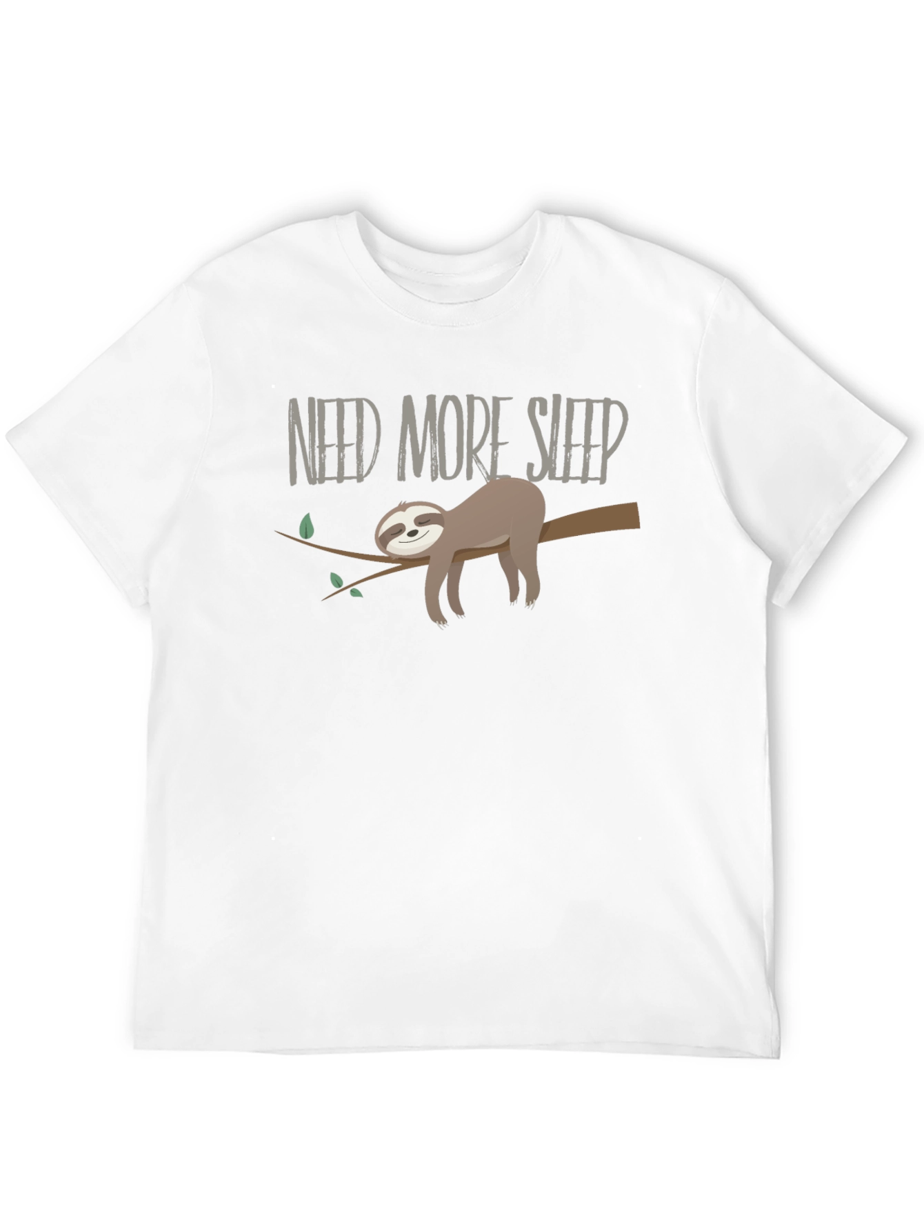 Need More Sleep Sloth T-Shirt - Relaxed Fit
