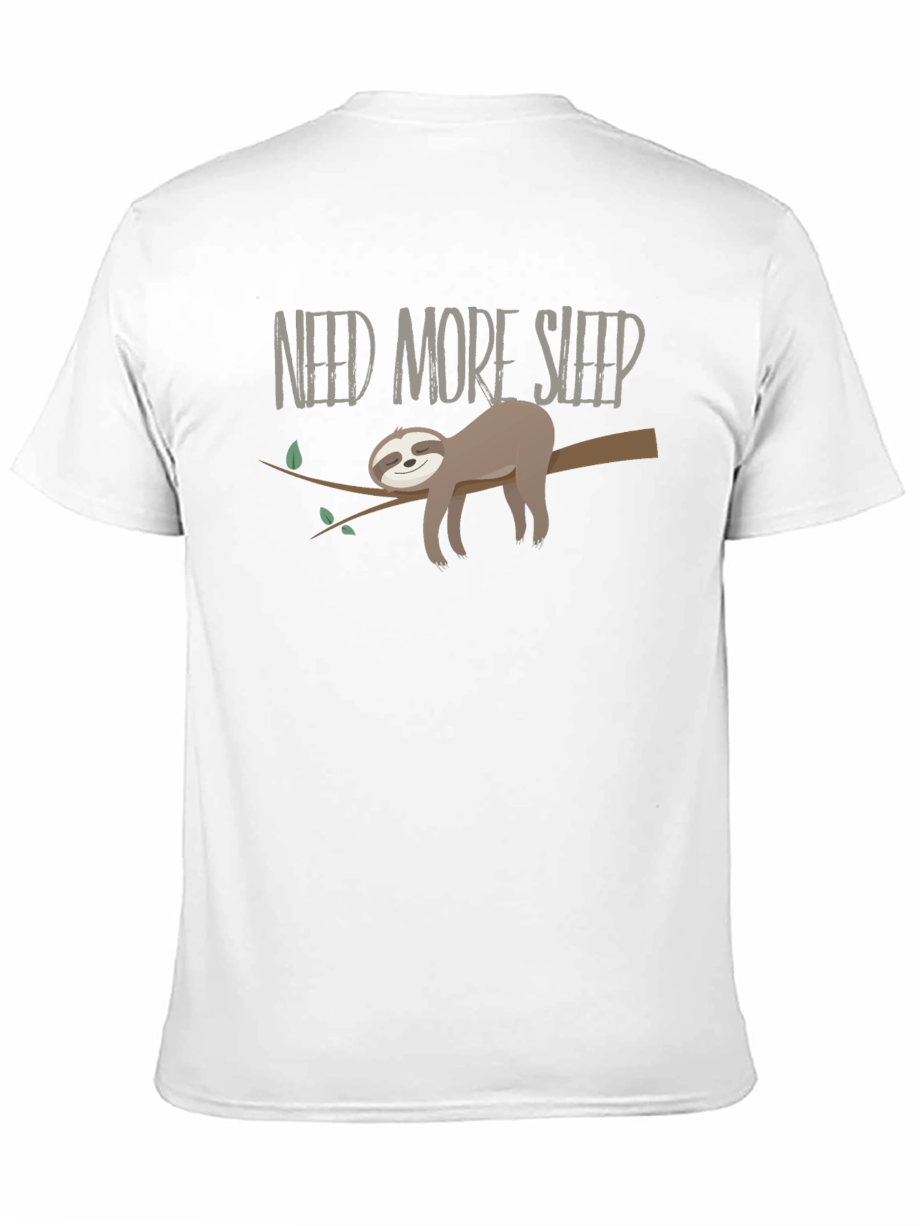 Need More Sleep Sloth T-Shirt - Relaxed Fit