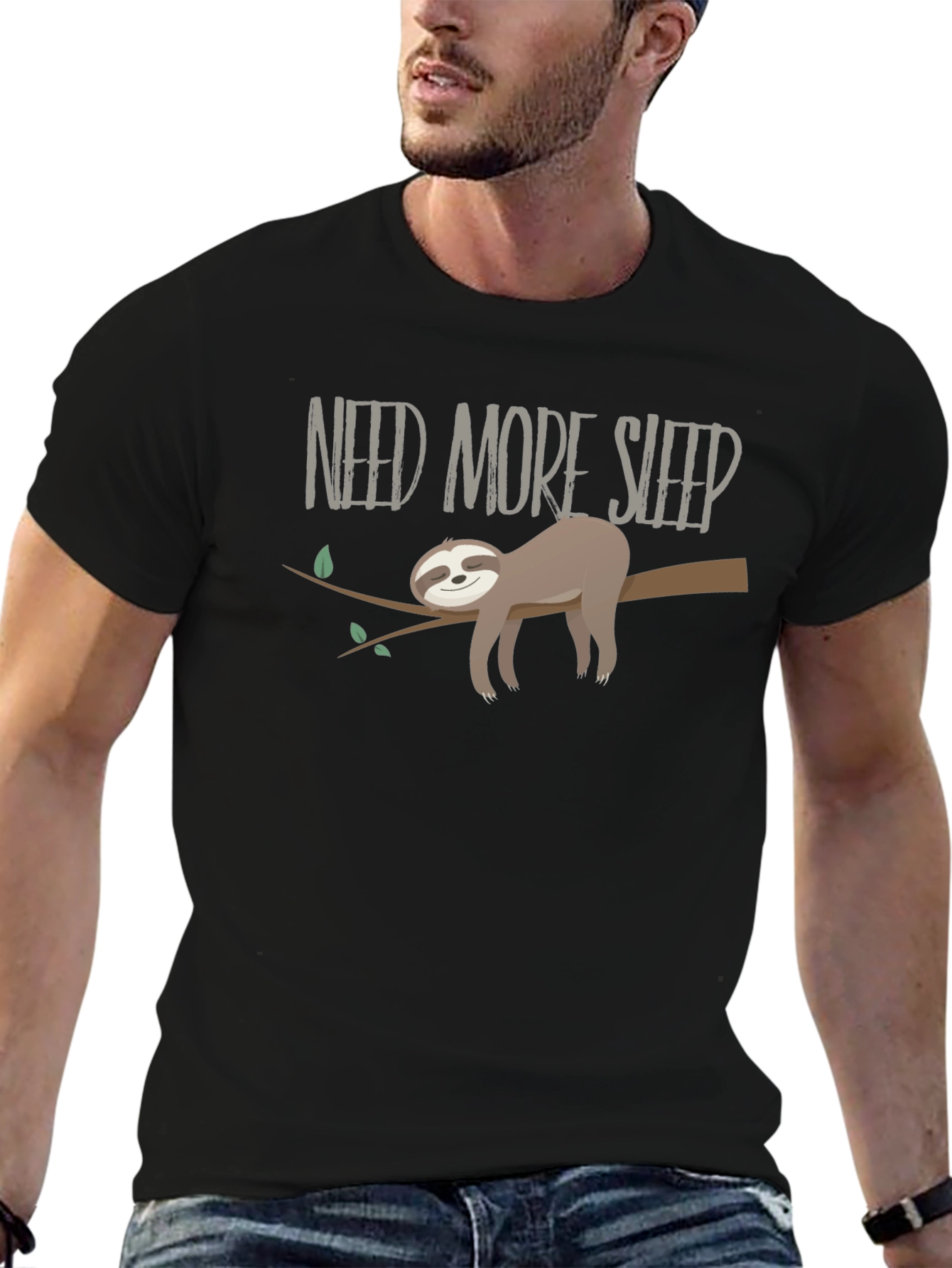 Need More Sleep Sloth T-Shirt - Relaxed Fit
