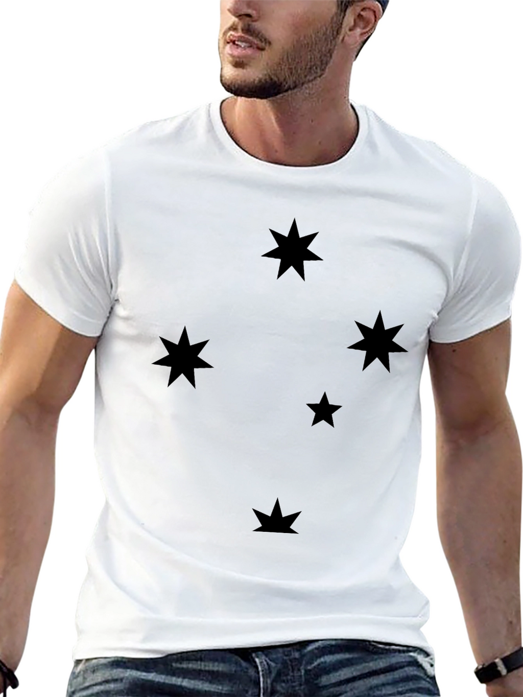 Southern Cross Black T-Shirt