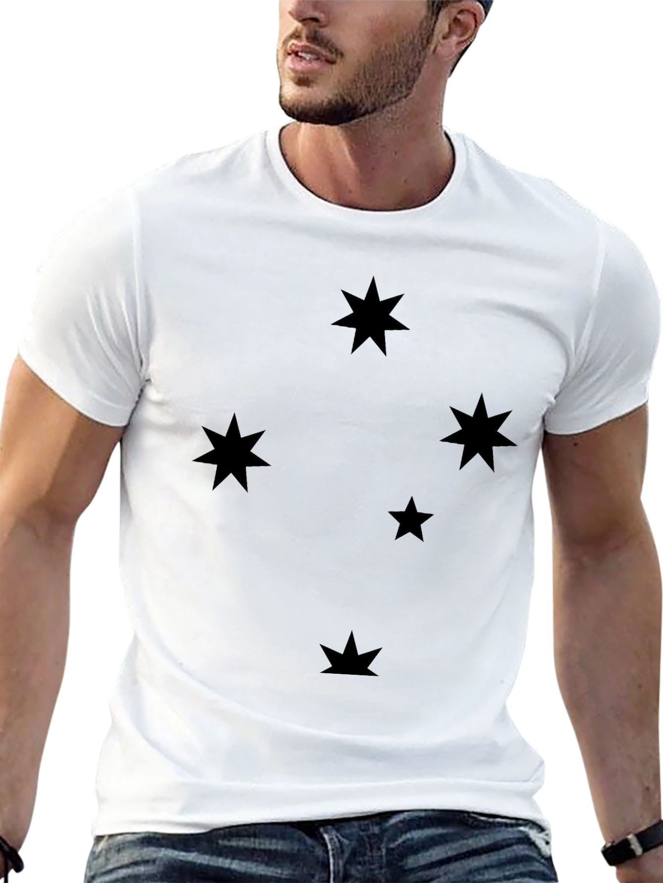 Southern Cross Black T-Shirt