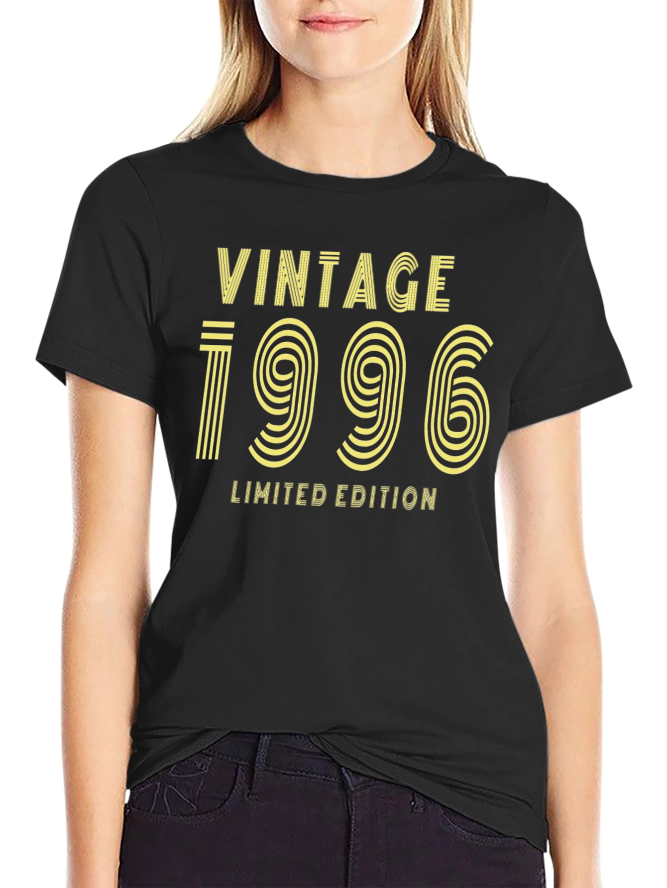 Vintage 1996 Limited Edition Black T-Shirt