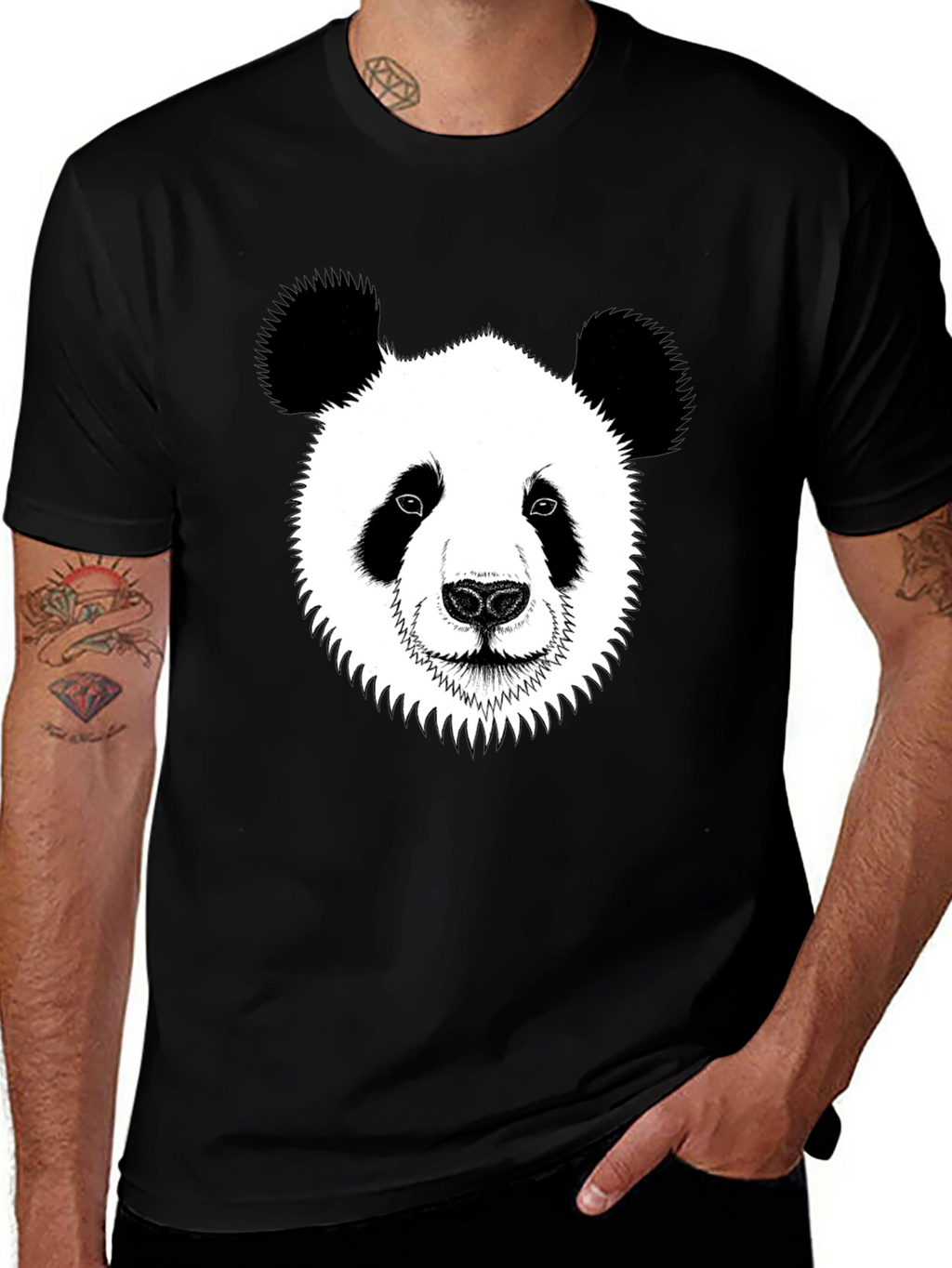 Panda Graphic T-Shirt