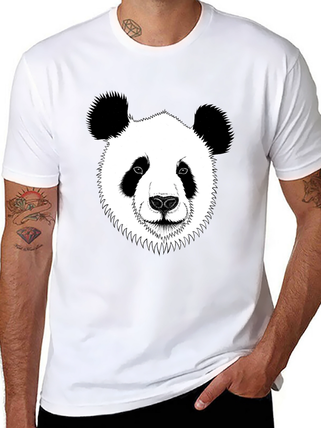 Panda Graphic T-Shirt