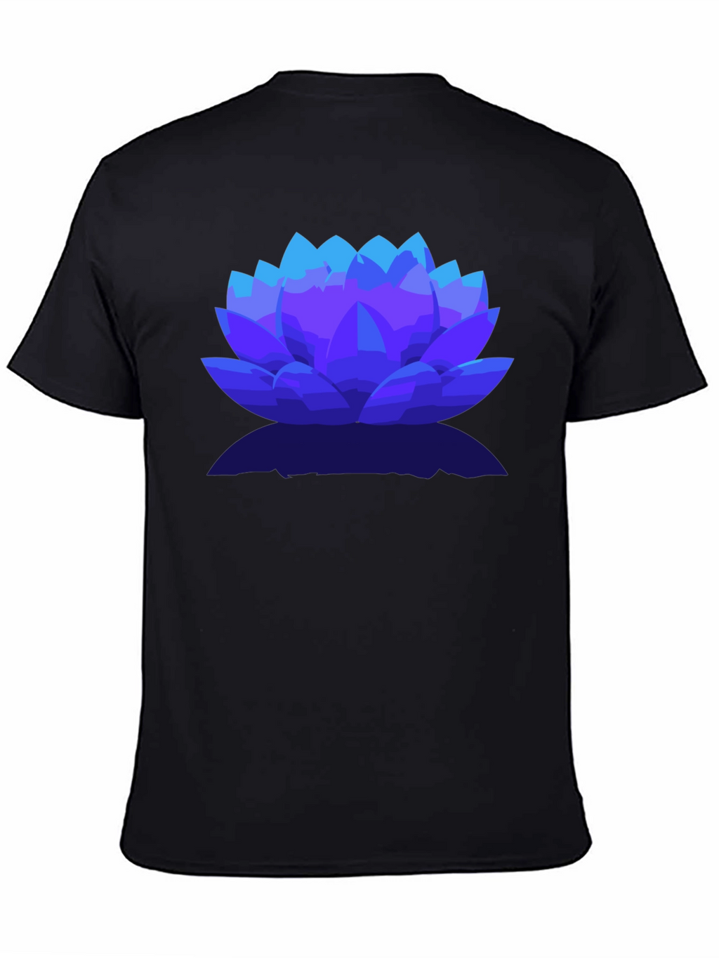 Lotus Flower Graphic Tee - Stylish Mens T-Shirt