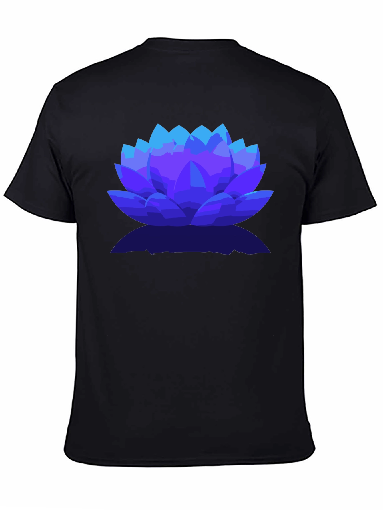 Lotus Flower Graphic Tee - Stylish Mens T-Shirt