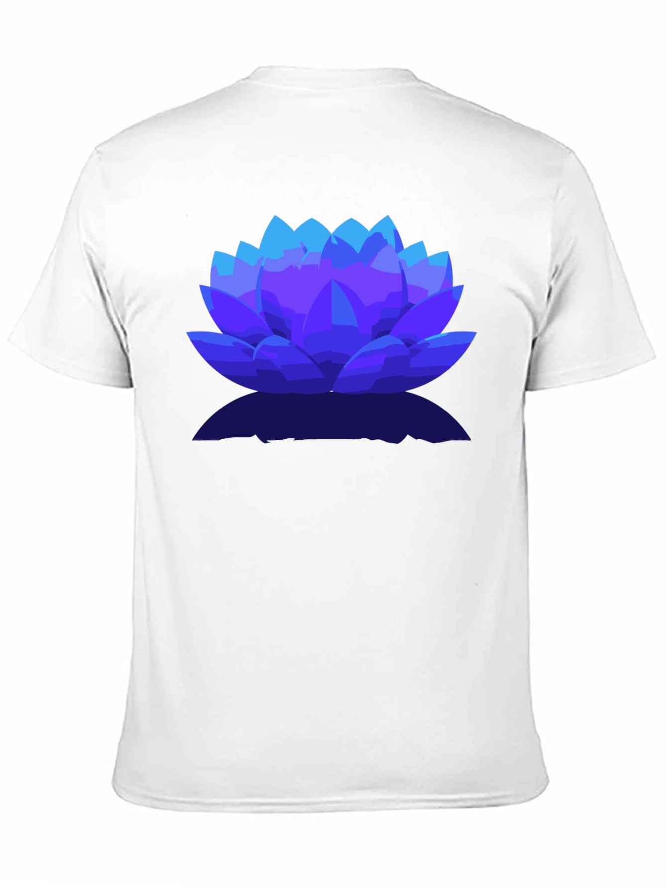 Lotus Flower Graphic Tee - Stylish Mens T-Shirt