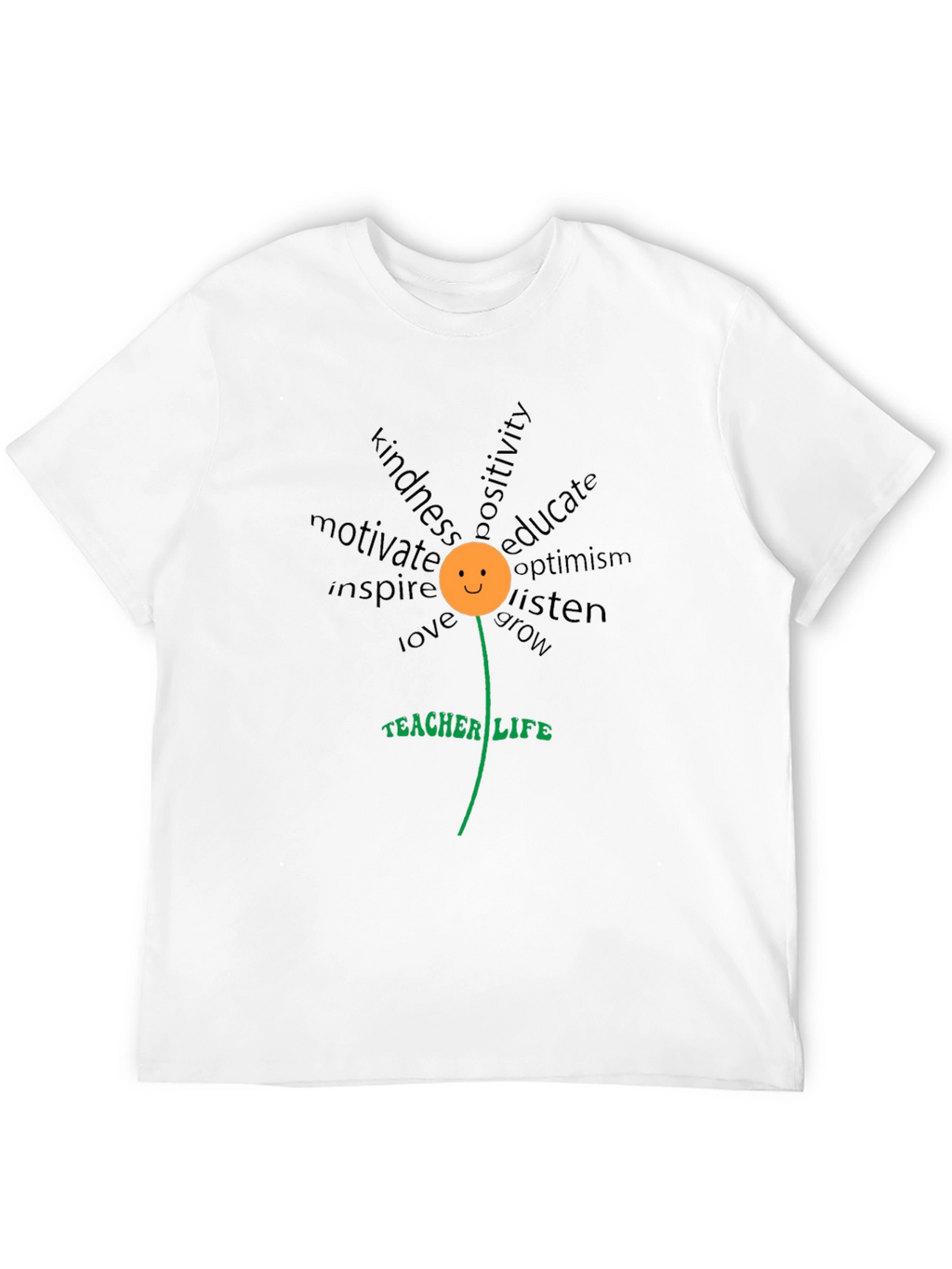 Teacher Life Floral T-Shirt - Inspire & Educate