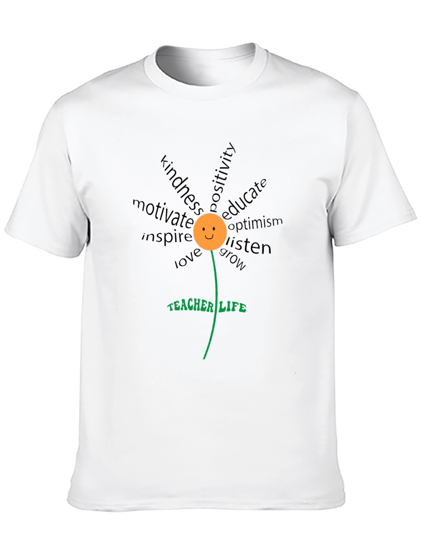Teacher Life Floral T-Shirt - Inspire & Educate
