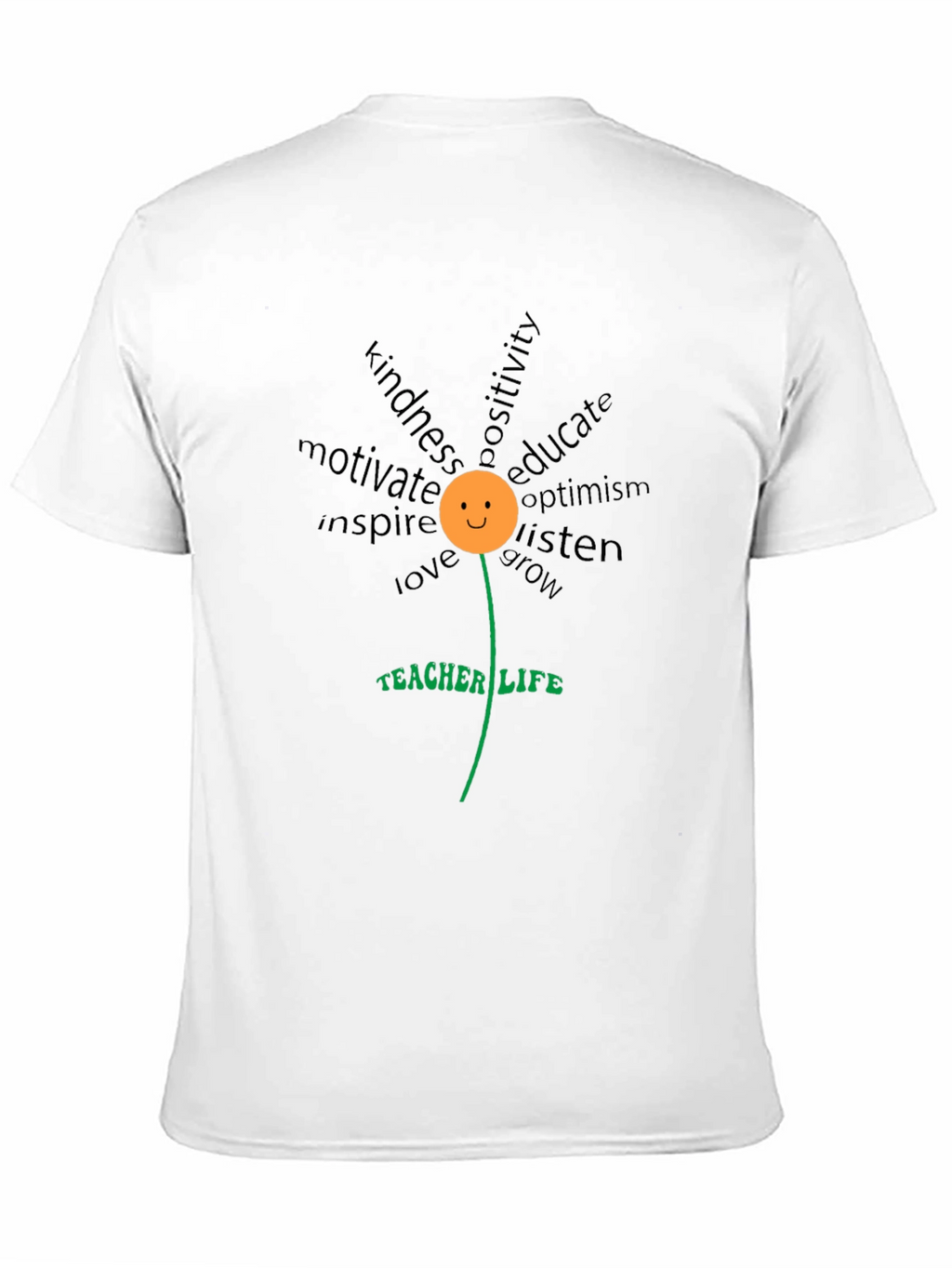 Teacher Life Floral T-Shirt - Inspire & Educate