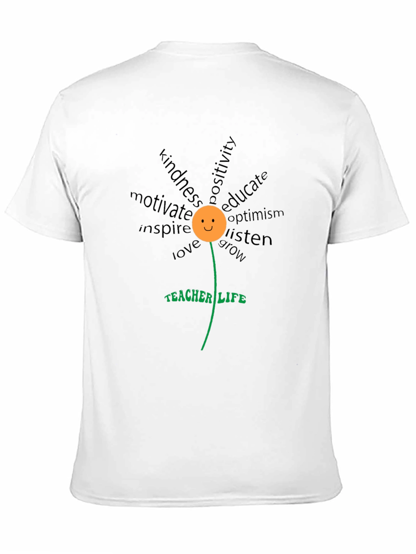 Teacher Life Floral T-Shirt - Inspire & Educate