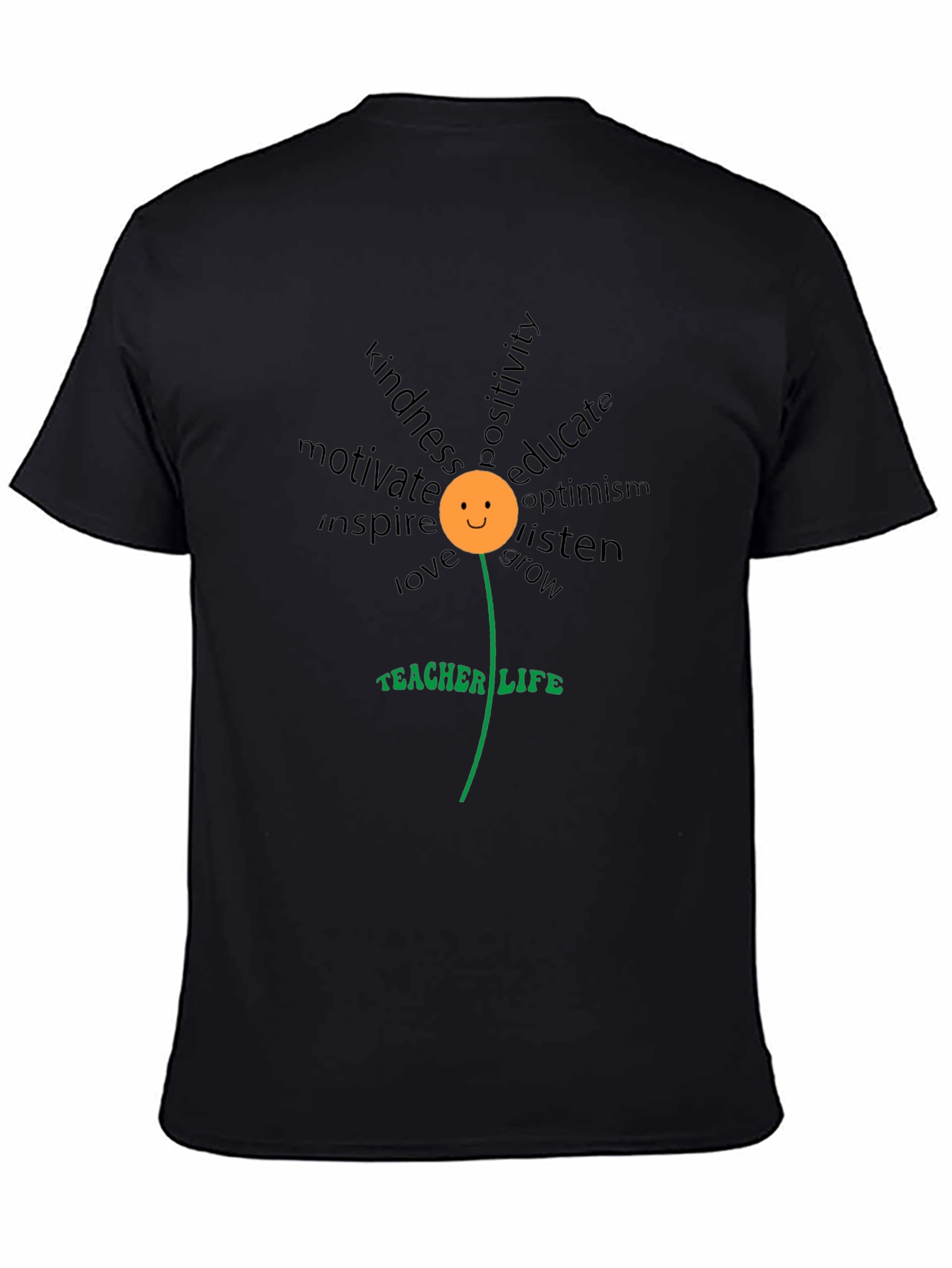 Teacher Life Floral T-Shirt - Inspire & Educate