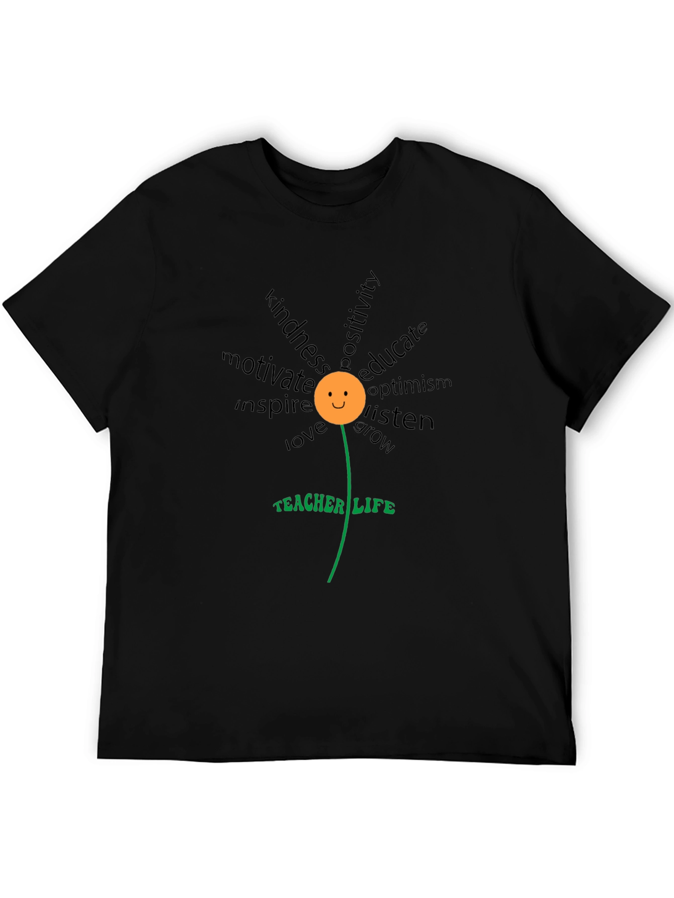 Teacher Life Floral T-Shirt - Inspire & Educate