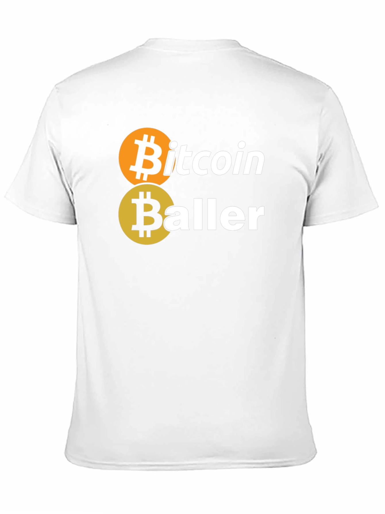 Bitcoin Baller Graphic Tee - Crypto Investor Fashion