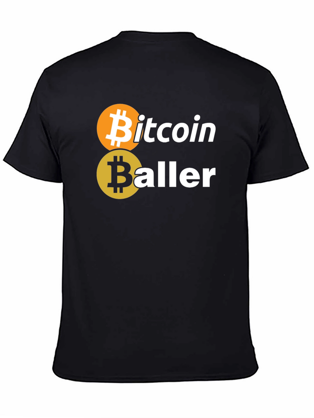 Bitcoin Baller Graphic Tee - Crypto Investor Fashion