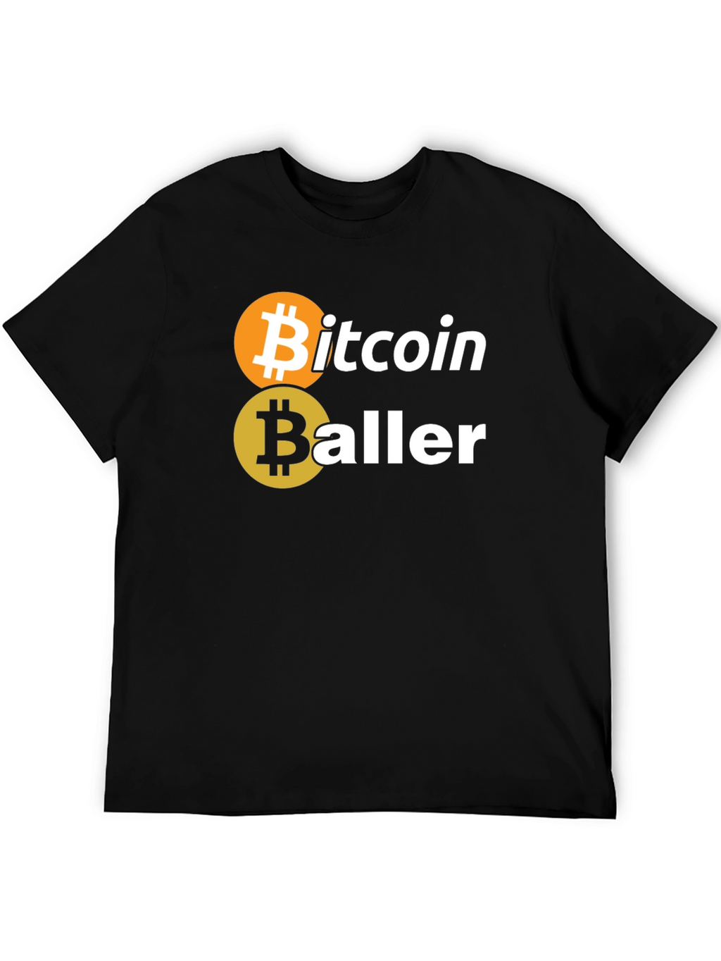Bitcoin Baller Graphic Tee - Crypto Investor Fashion