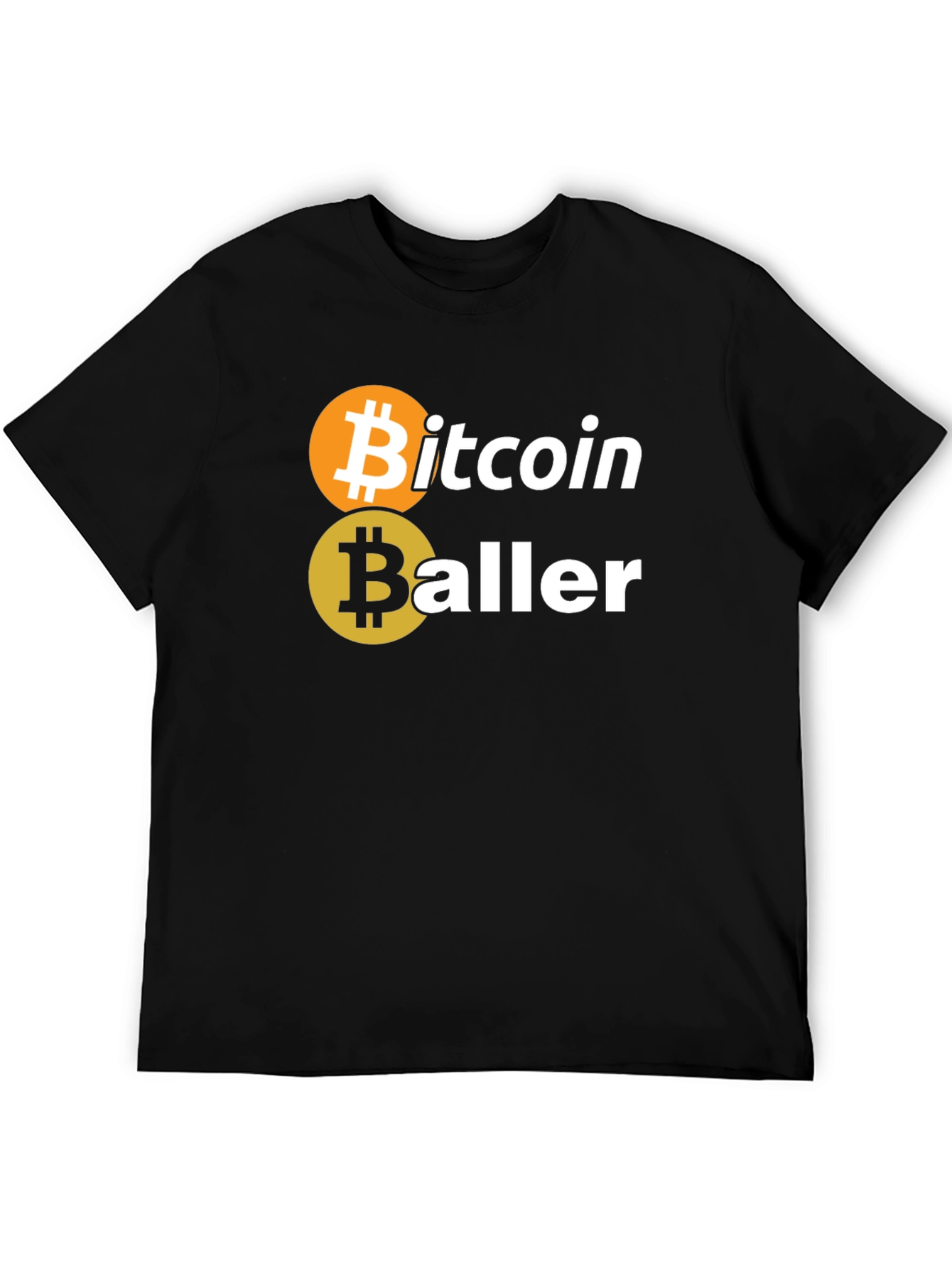 Bitcoin Baller Graphic Tee - Crypto Investor Fashion