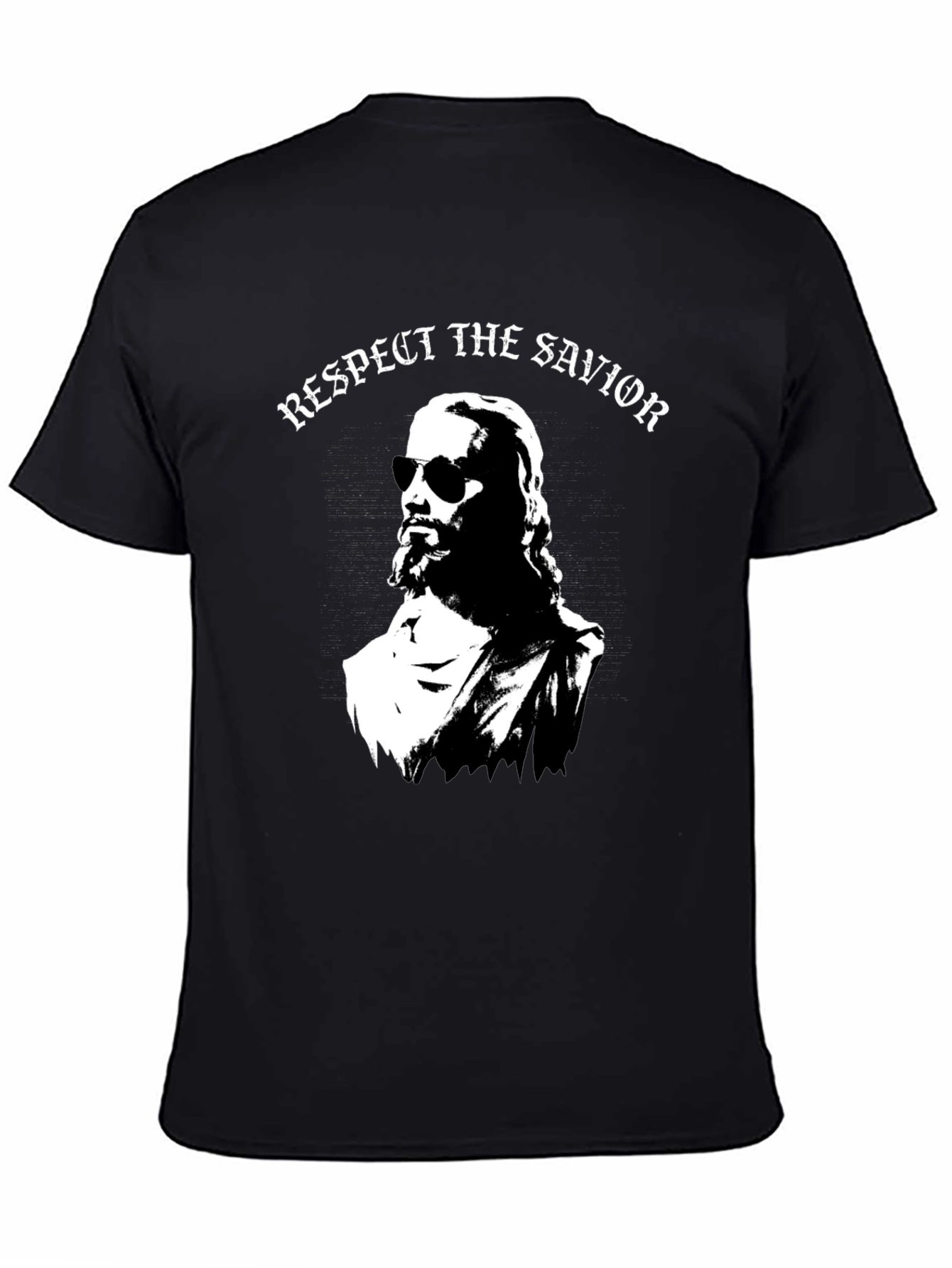 Respect the Savior Graphic T-Shirt - Cool Jesus Design