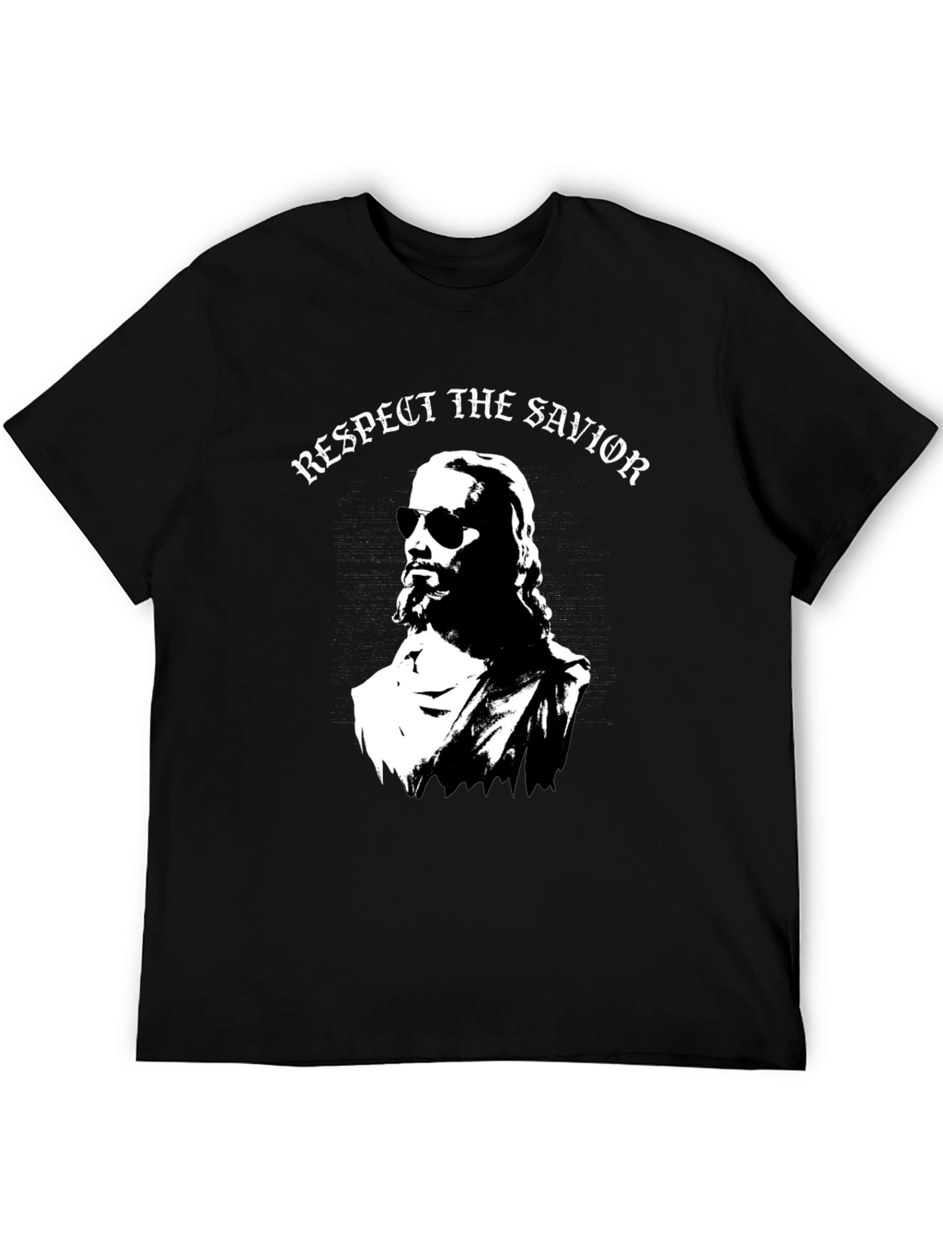 Respect the Savior Graphic T-Shirt - Cool Jesus Design