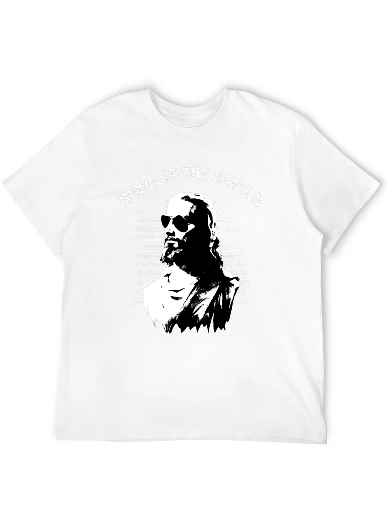 Respect the Savior Graphic T-Shirt - Cool Jesus Design