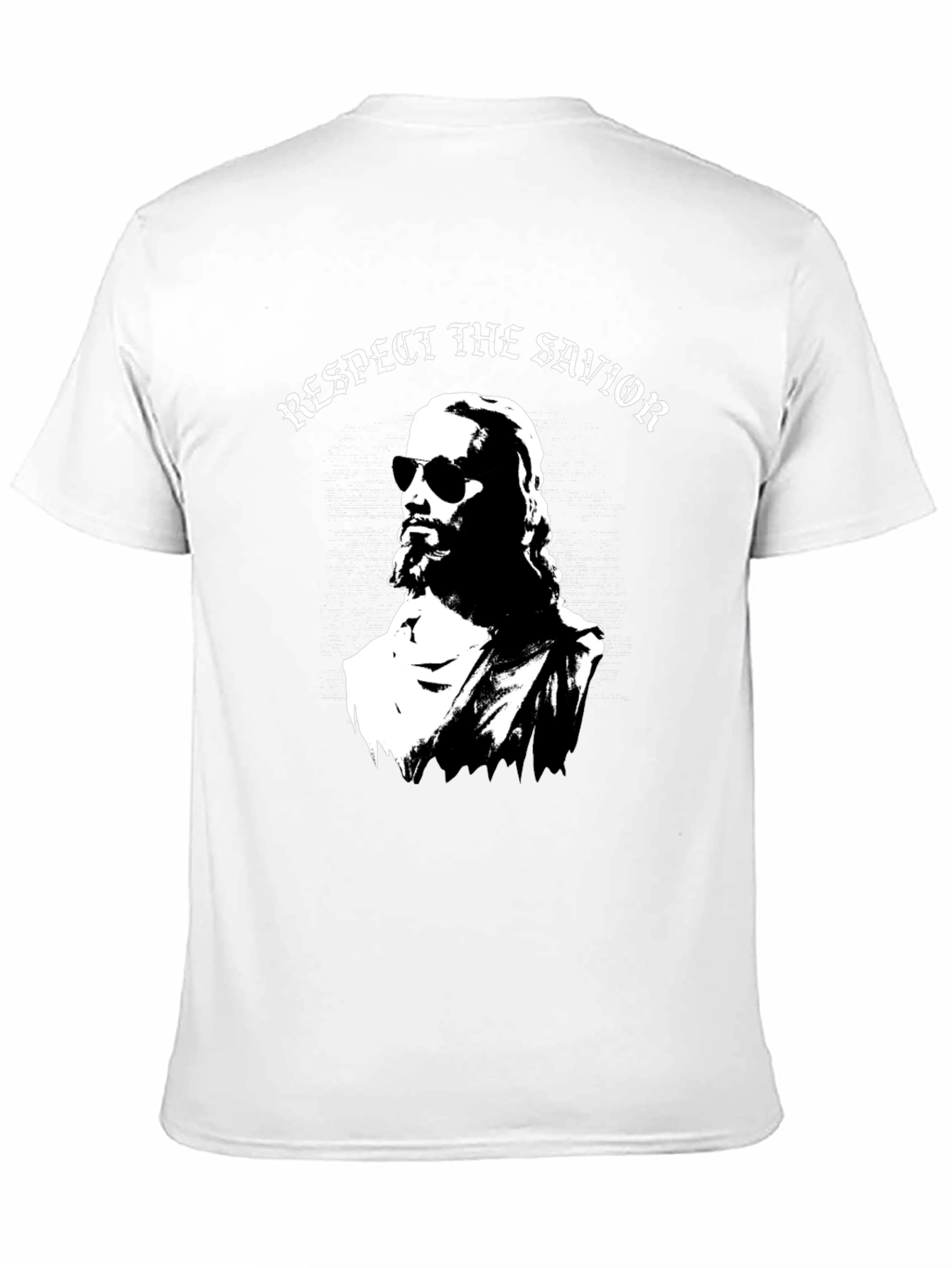 Respect the Savior Graphic T-Shirt - Cool Jesus Design