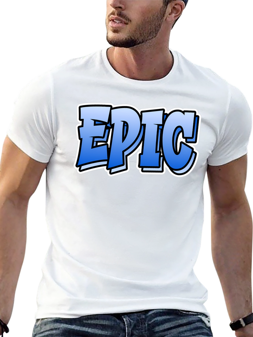 Epic Graphic Black T-Shirt