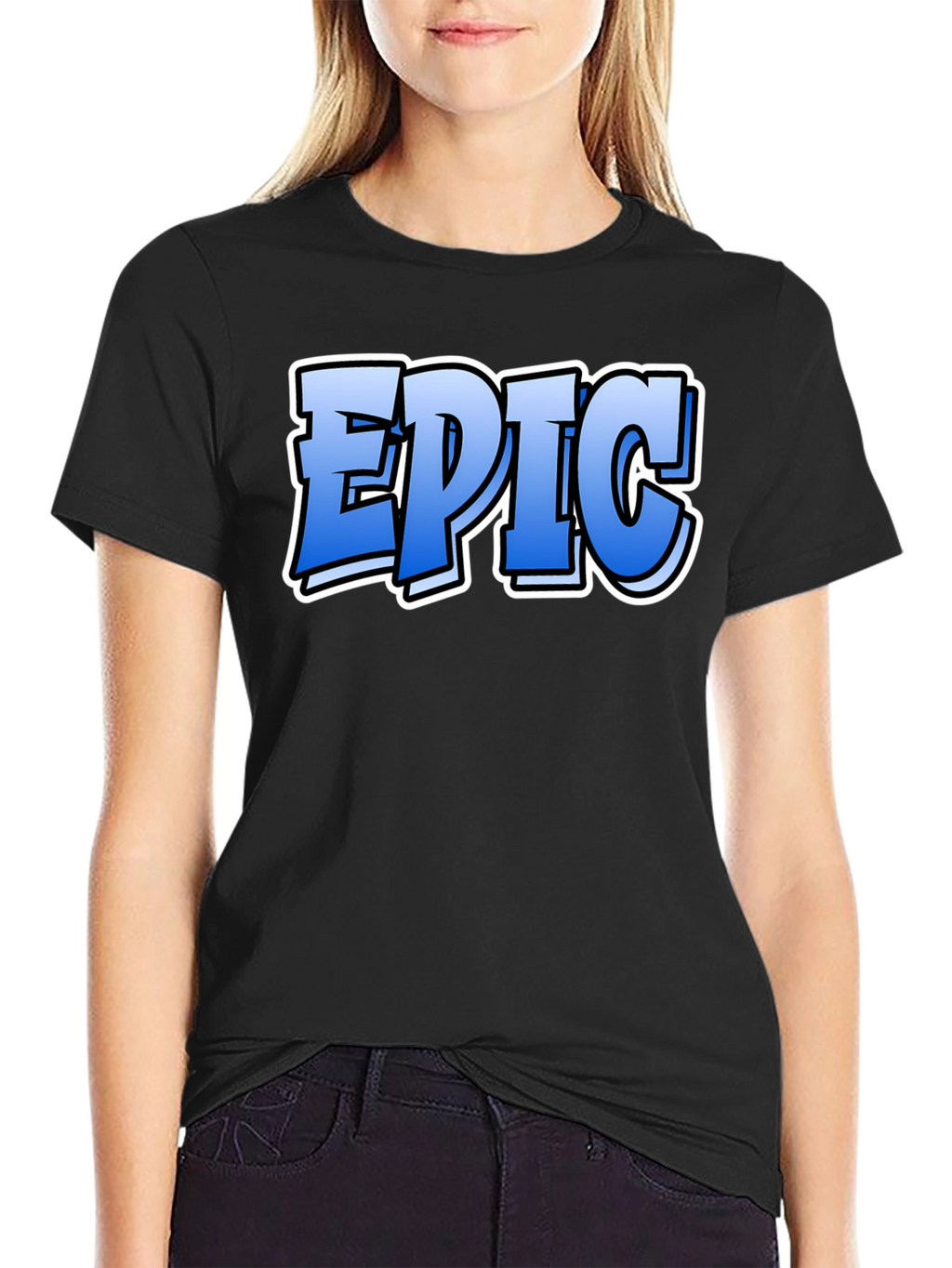 Epic Graphic Black T-Shirt
