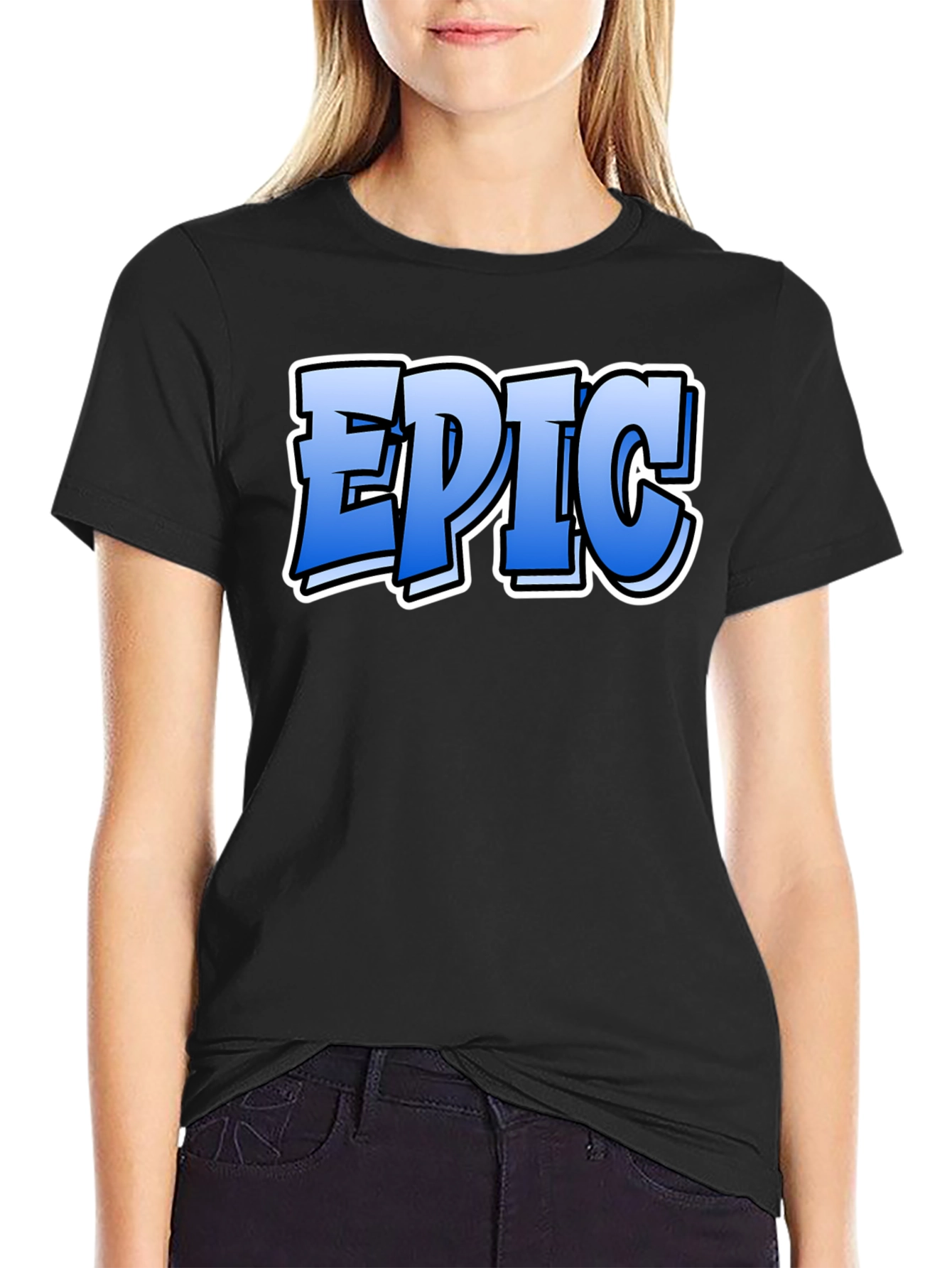Epic Graphic Black T-Shirt
