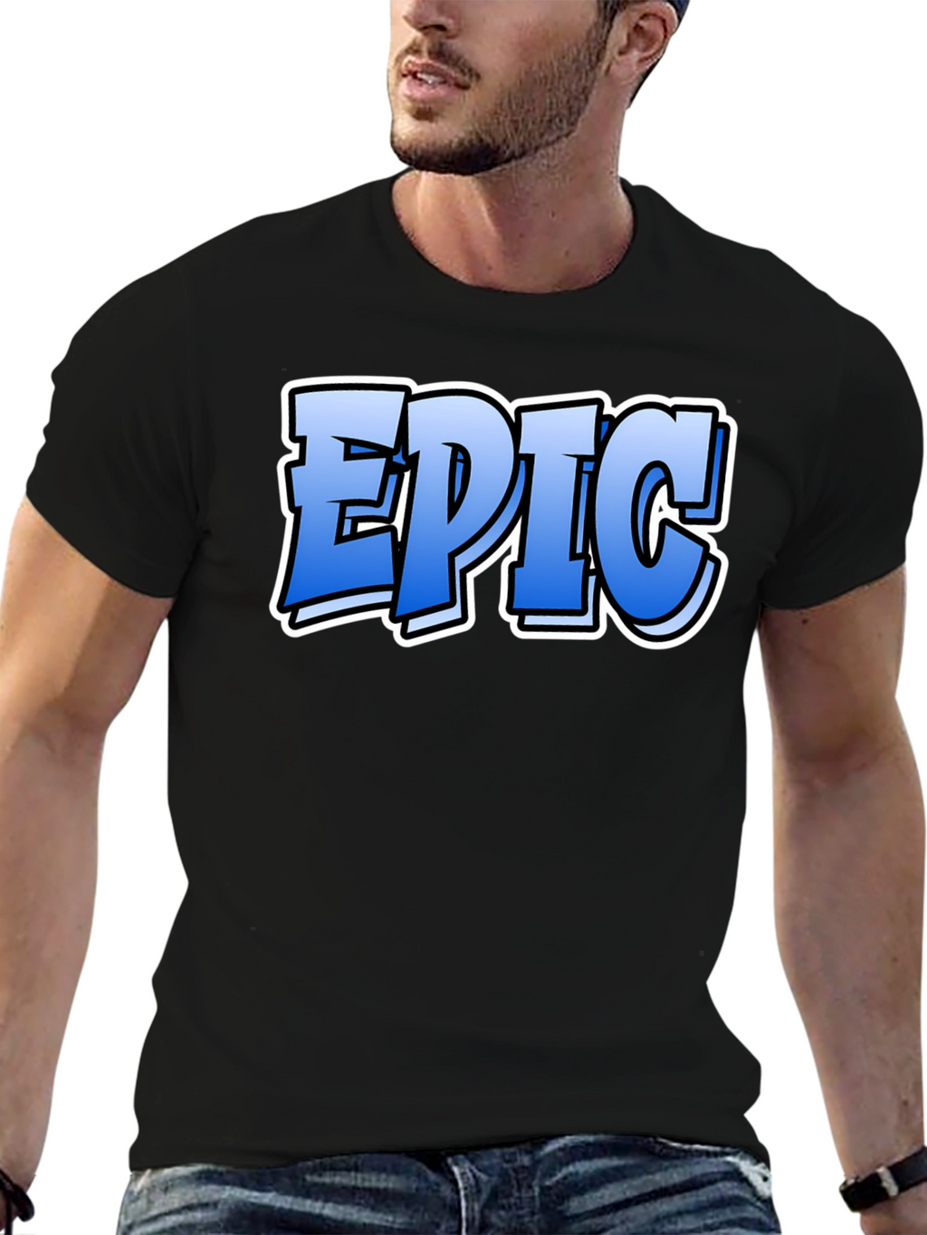 Epic Graphic Black T-Shirt