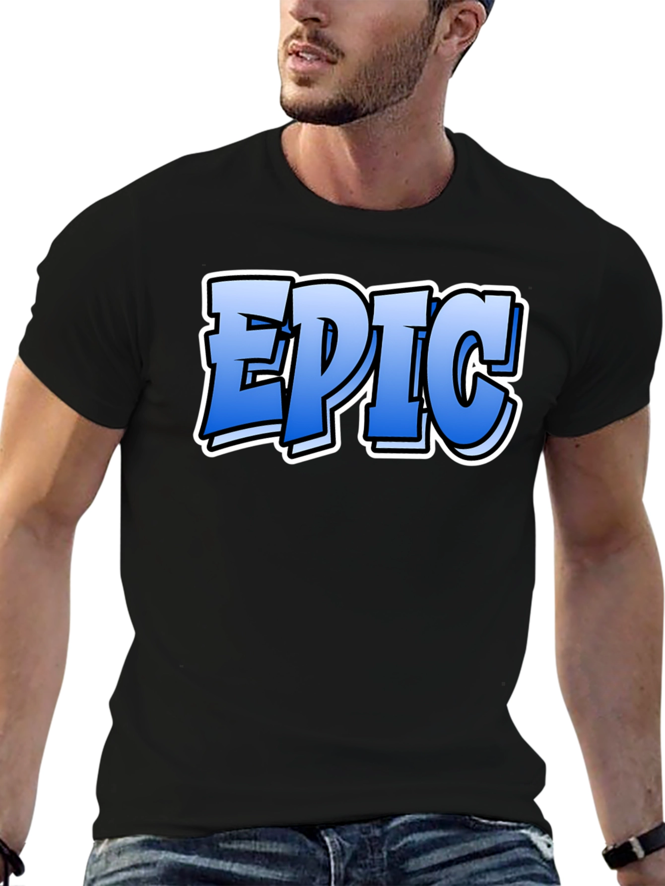Epic Graphic Black T-Shirt