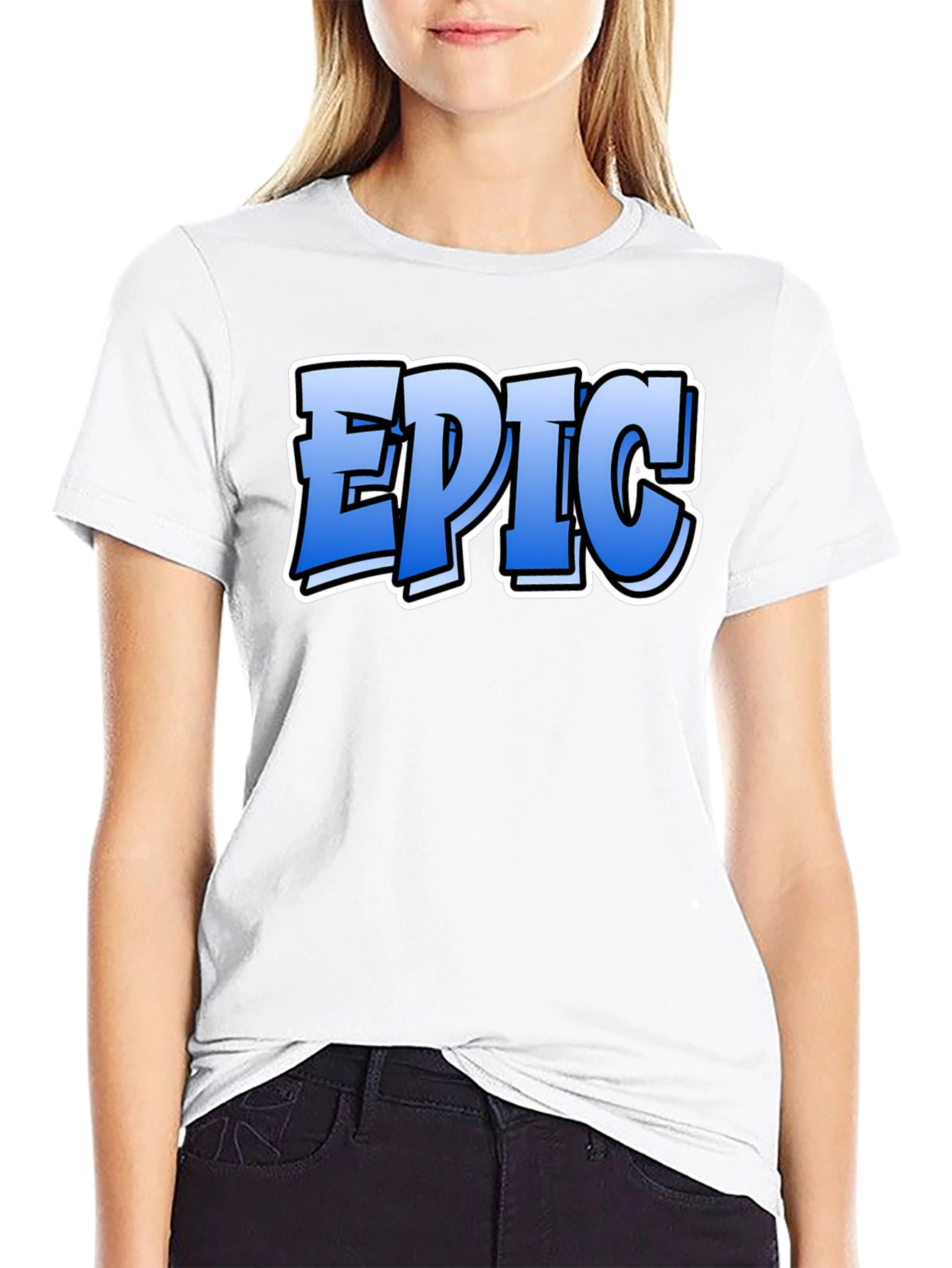 Epic Graphic Black T-Shirt