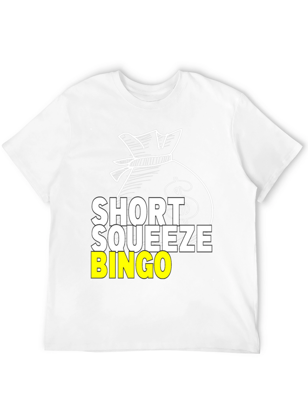 Short Squeeze Bingo Black T-Shirt
