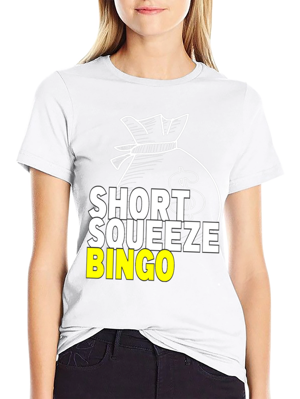Short Squeeze Bingo Black T-Shirt