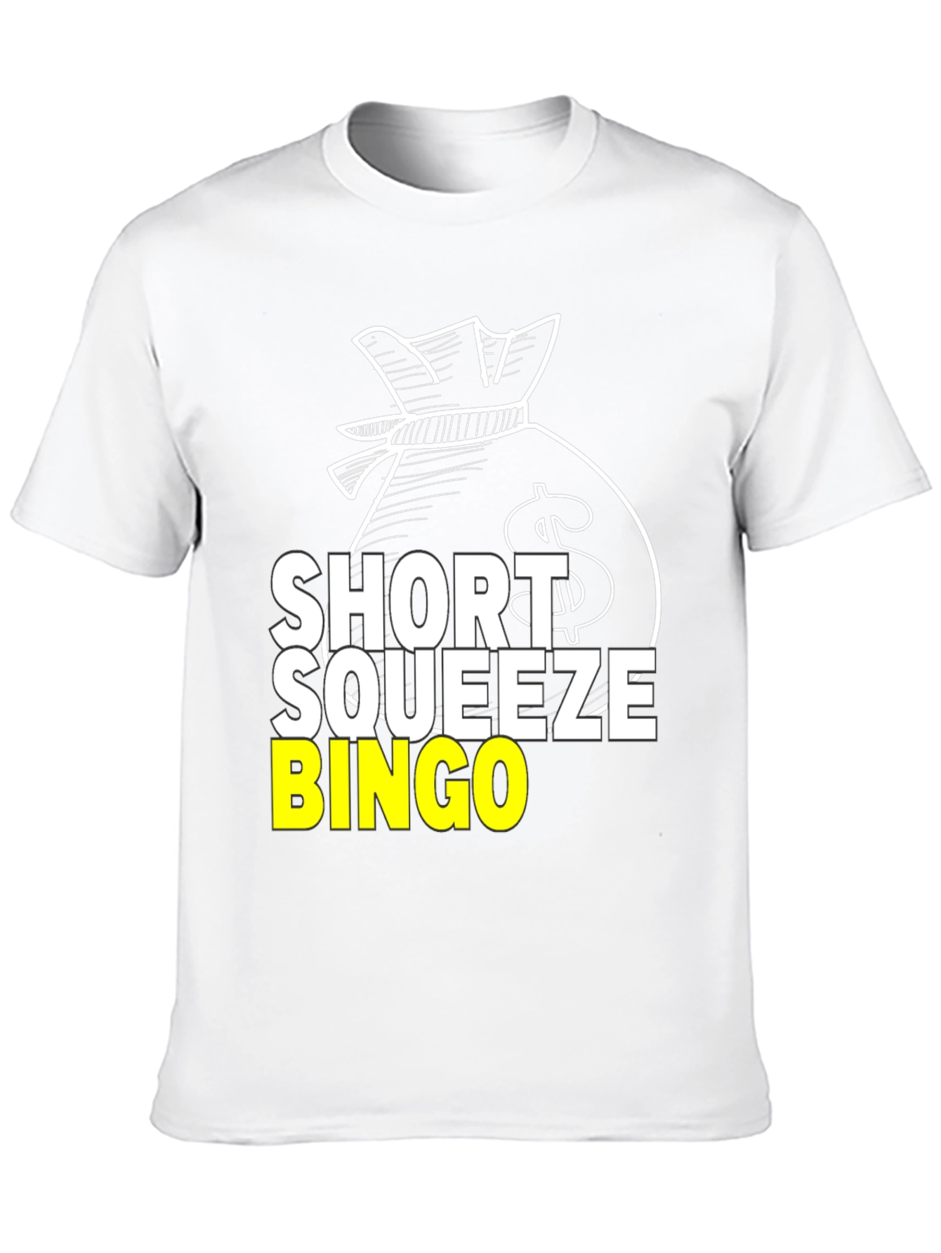 Short Squeeze Bingo Black T-Shirt