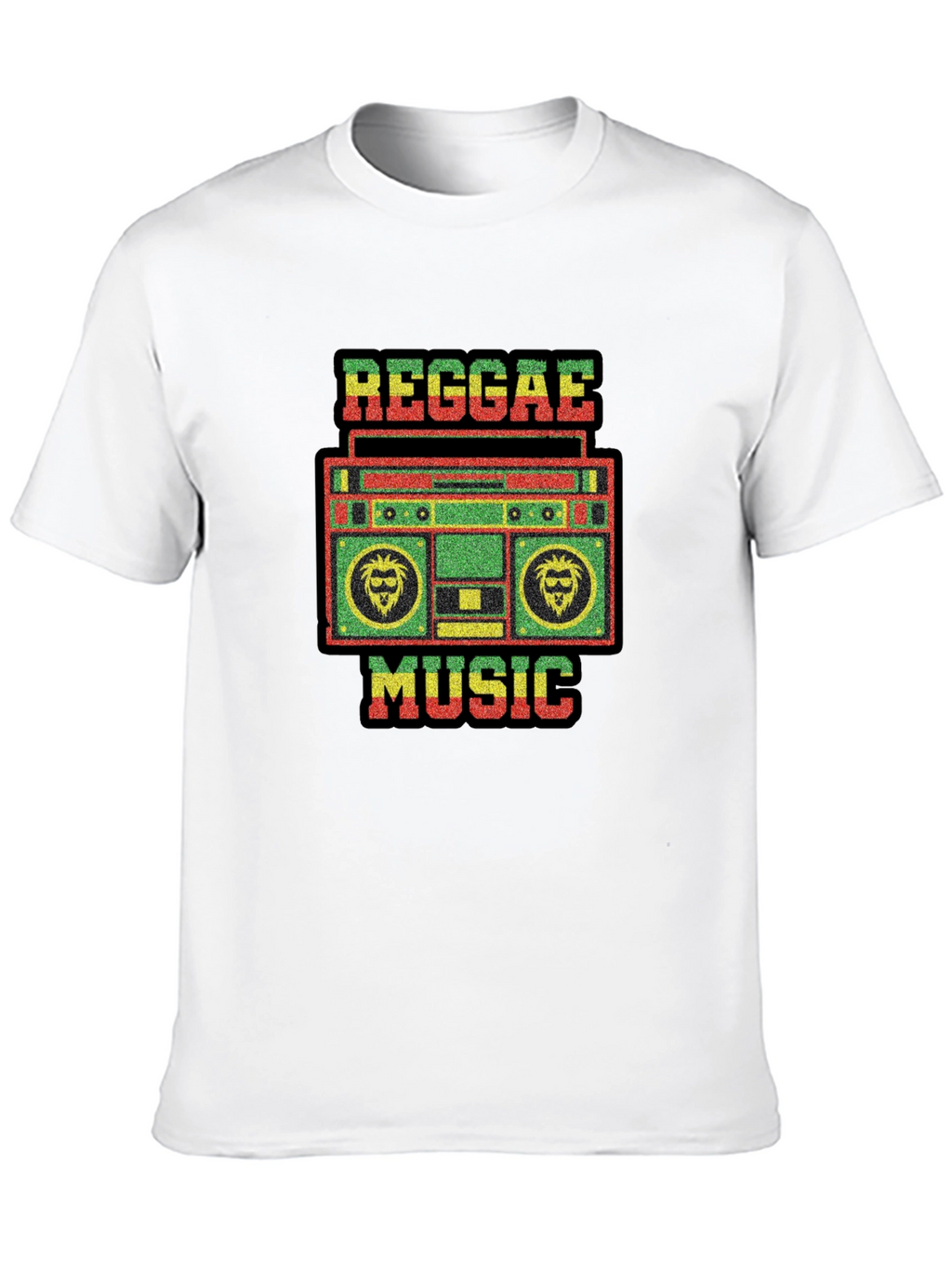 Reggae Music Black T-Shirt
