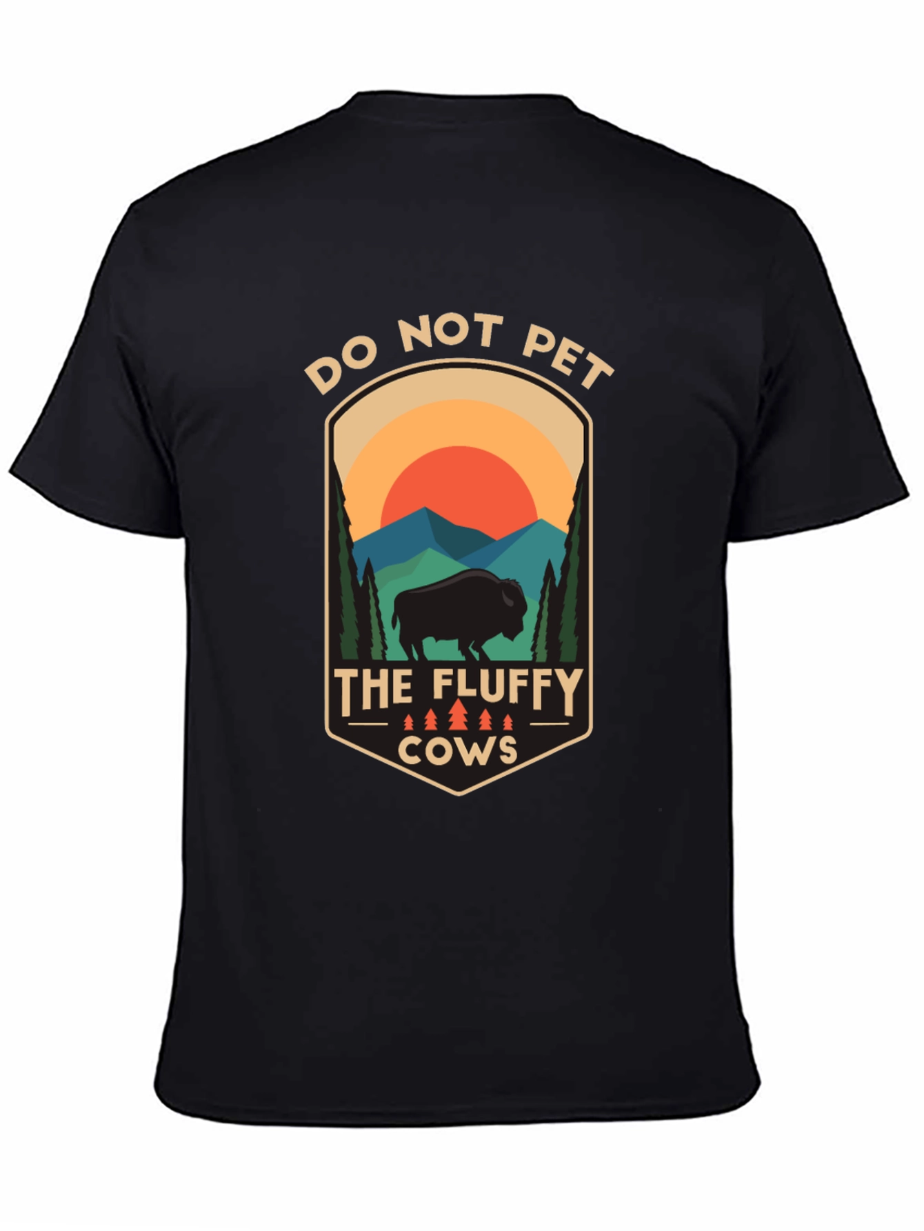Do Not Pet the Fluffy Cows T-Shirt