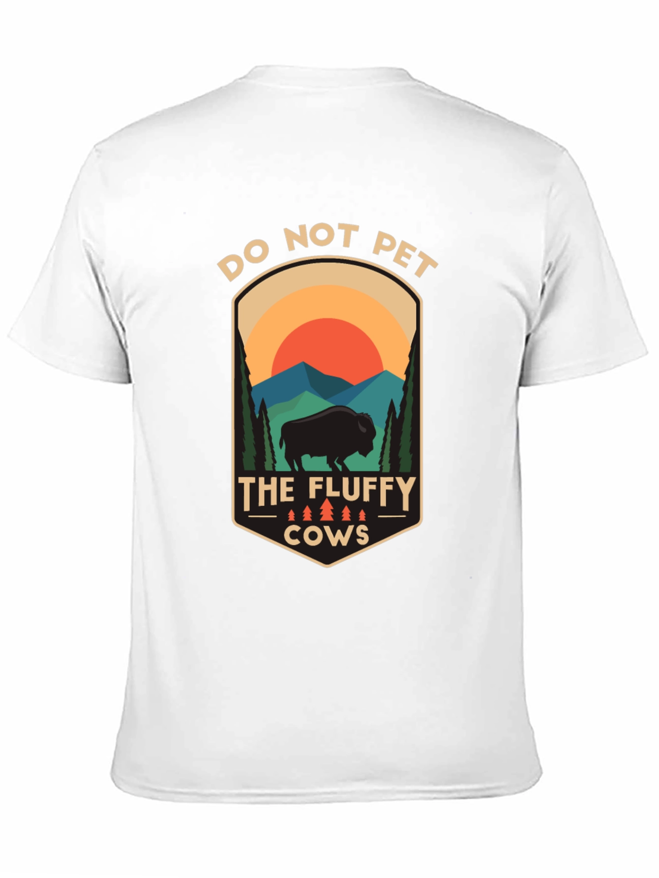 Do Not Pet the Fluffy Cows T-Shirt