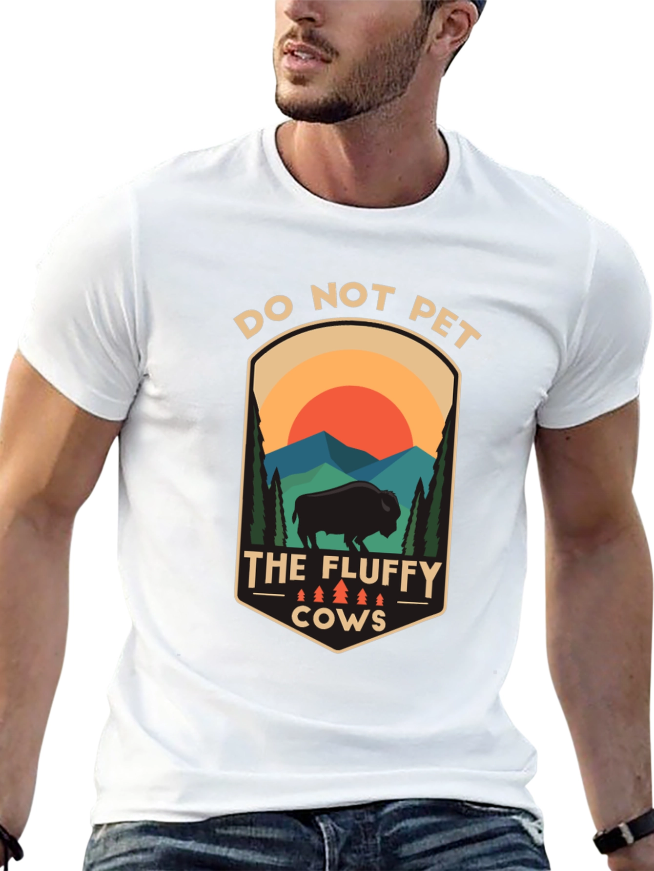 Do Not Pet the Fluffy Cows T-Shirt