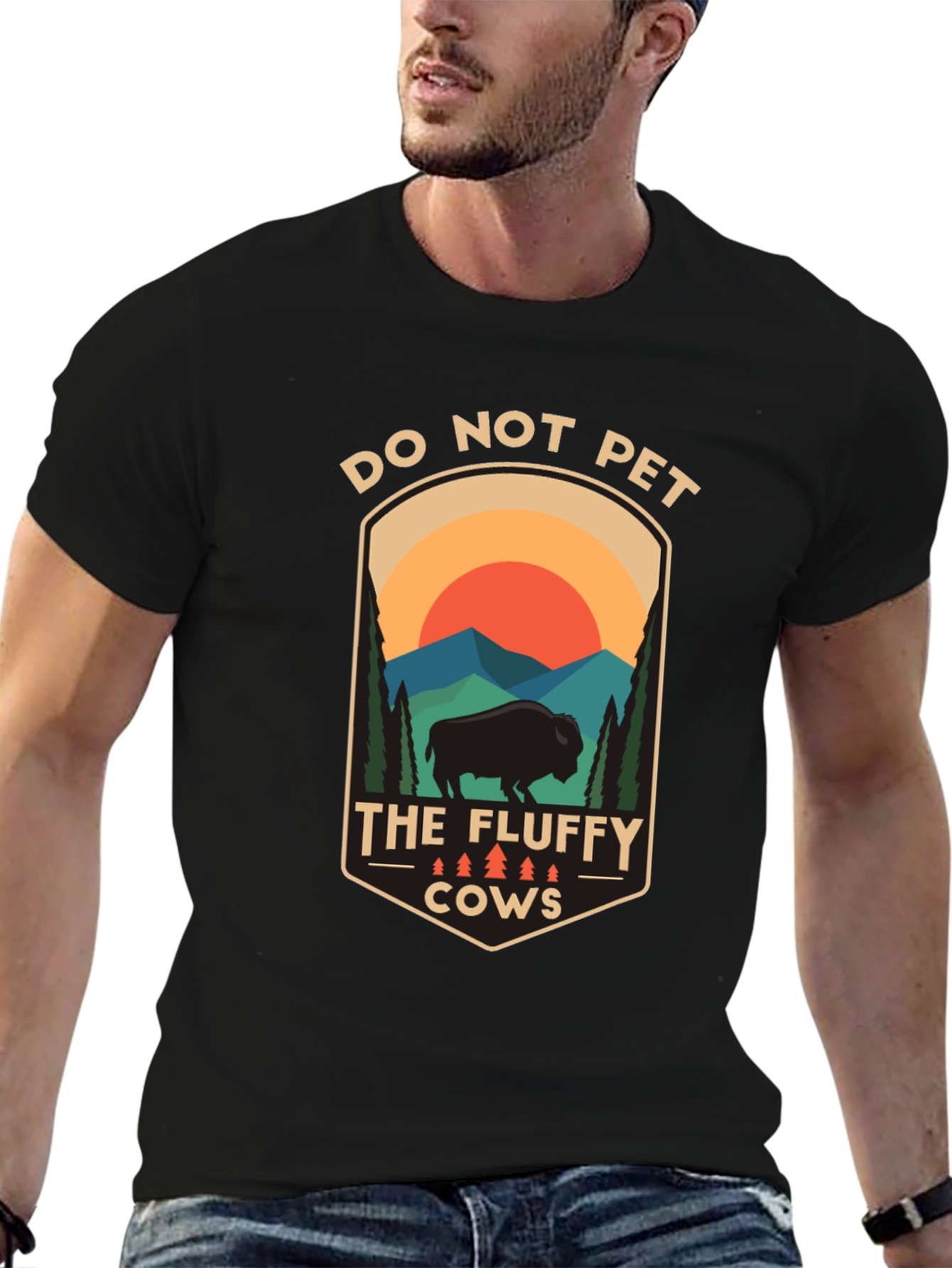 Do Not Pet the Fluffy Cows T-Shirt