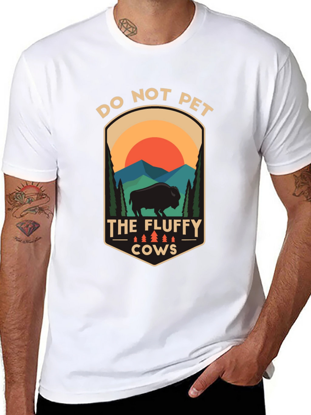 Do Not Pet the Fluffy Cows T-Shirt