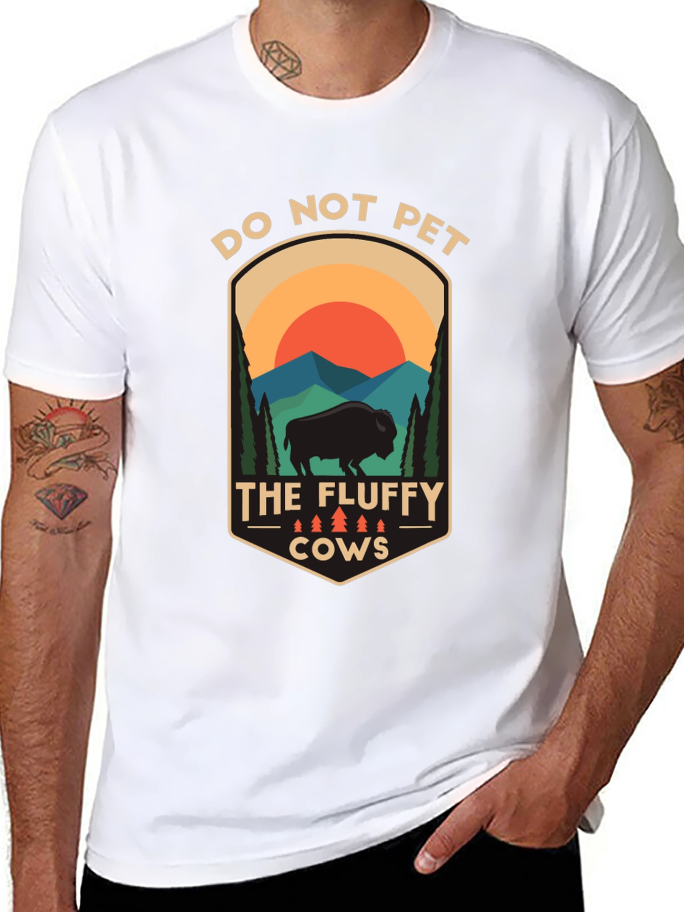 Do Not Pet the Fluffy Cows T-Shirt