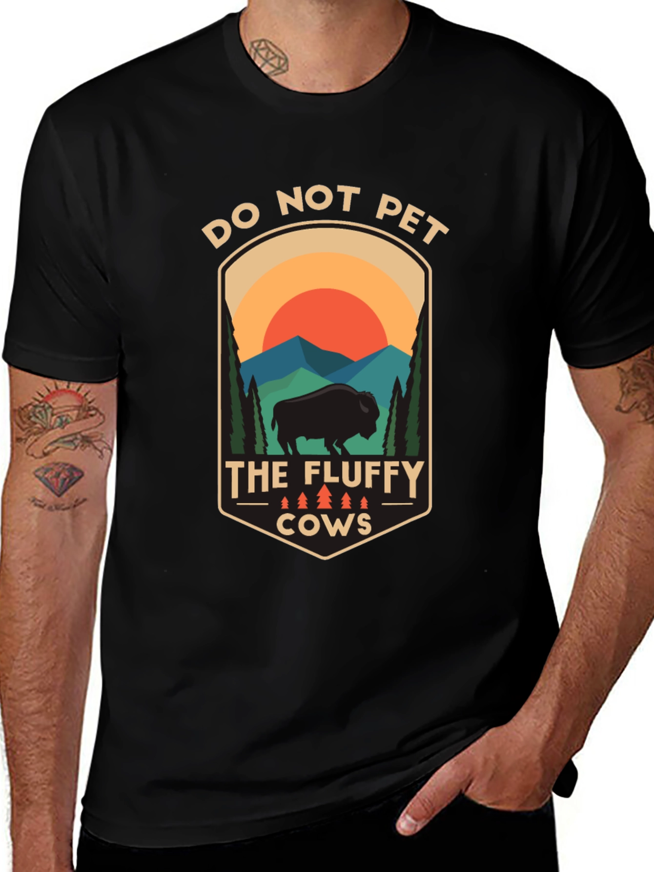 Do Not Pet the Fluffy Cows T-Shirt