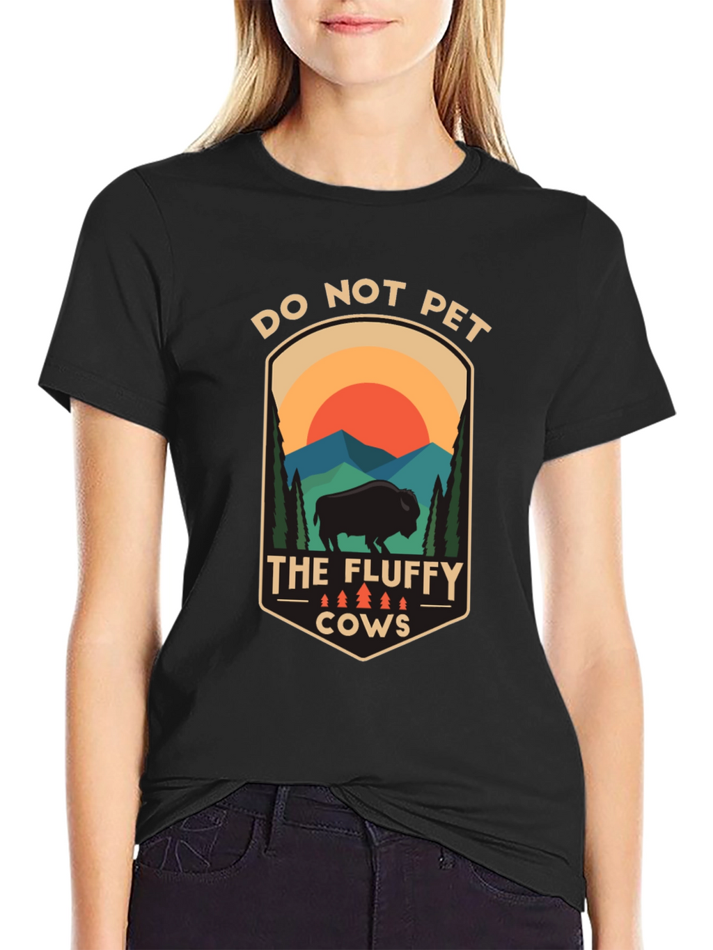 Do Not Pet the Fluffy Cows T-Shirt