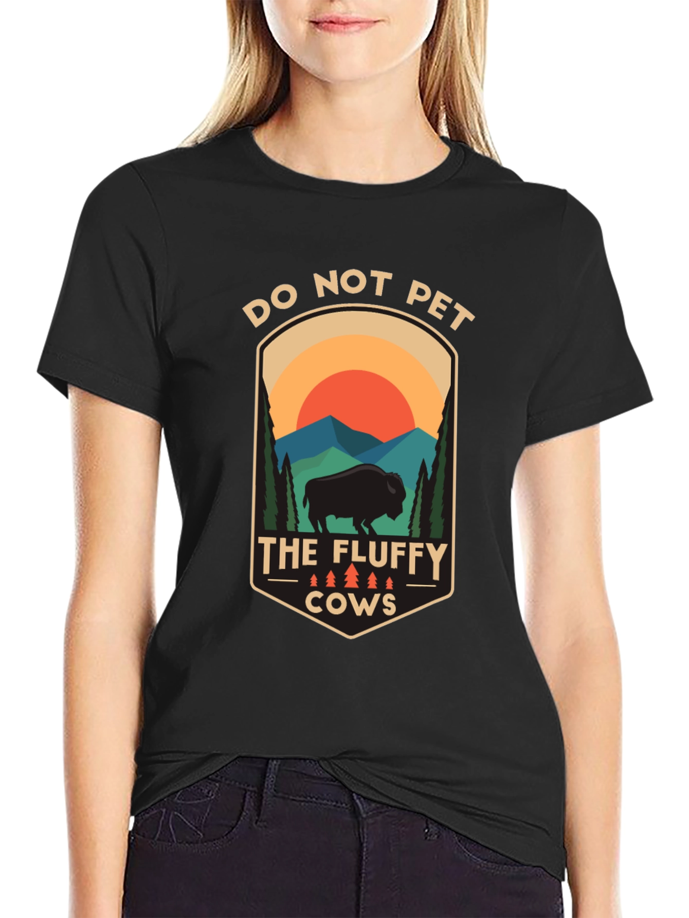 Do Not Pet the Fluffy Cows T-Shirt