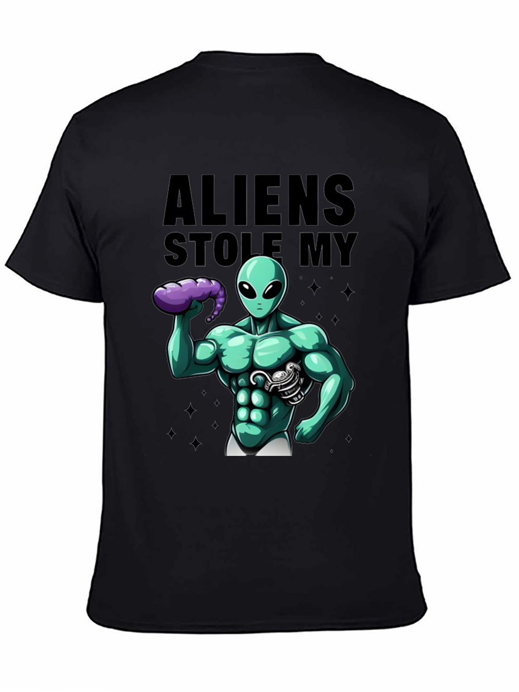 Aliens Stole My 6-Pack T-Shirt