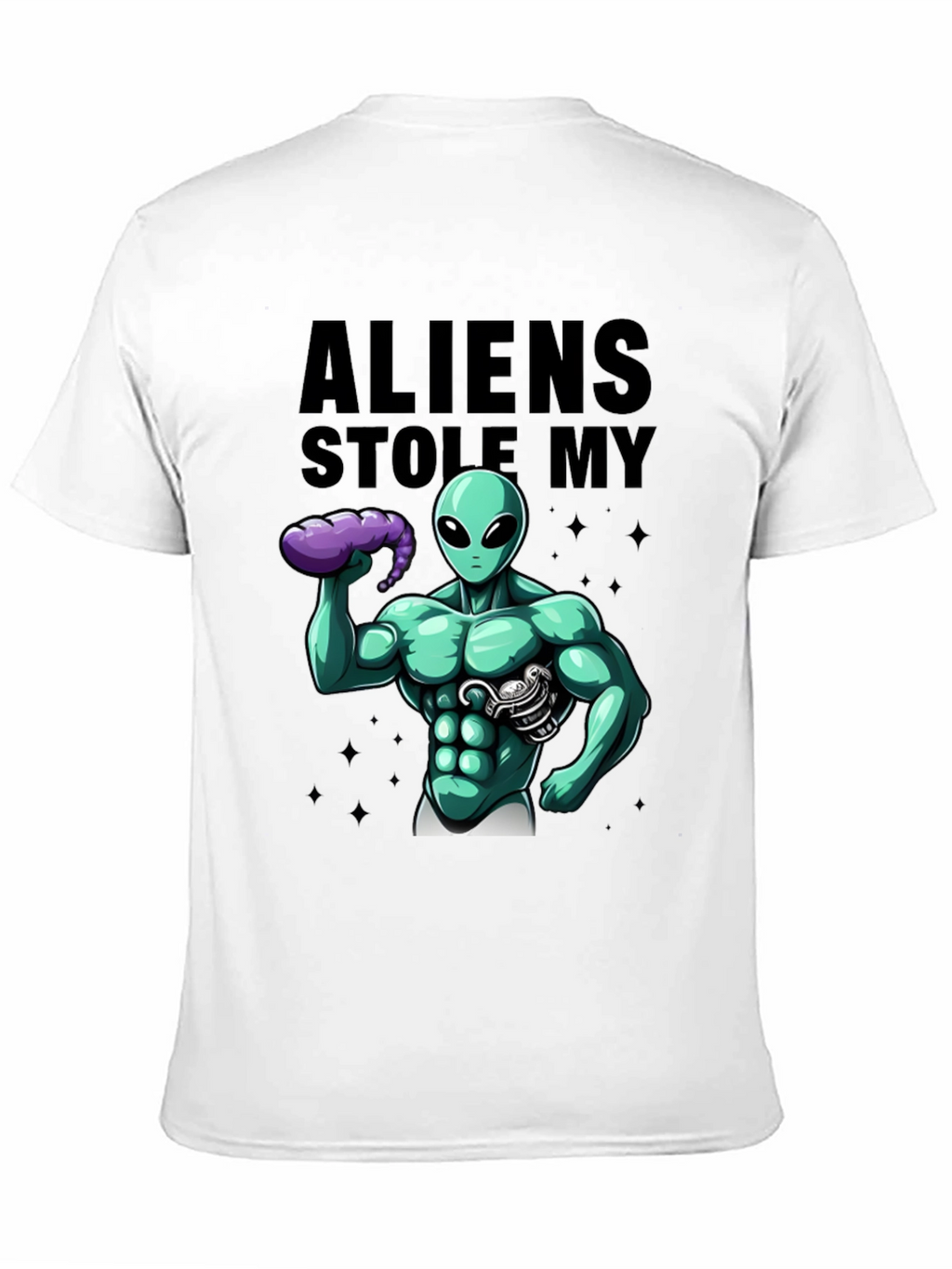 Aliens Stole My 6-Pack T-Shirt
