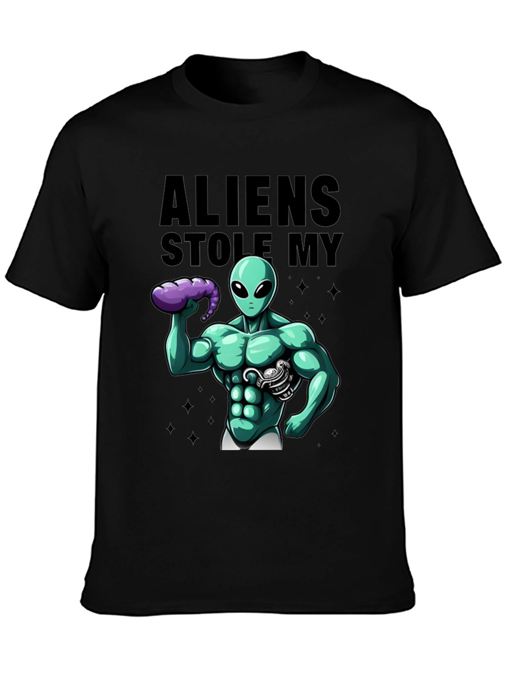 Aliens Stole My 6-Pack T-Shirt