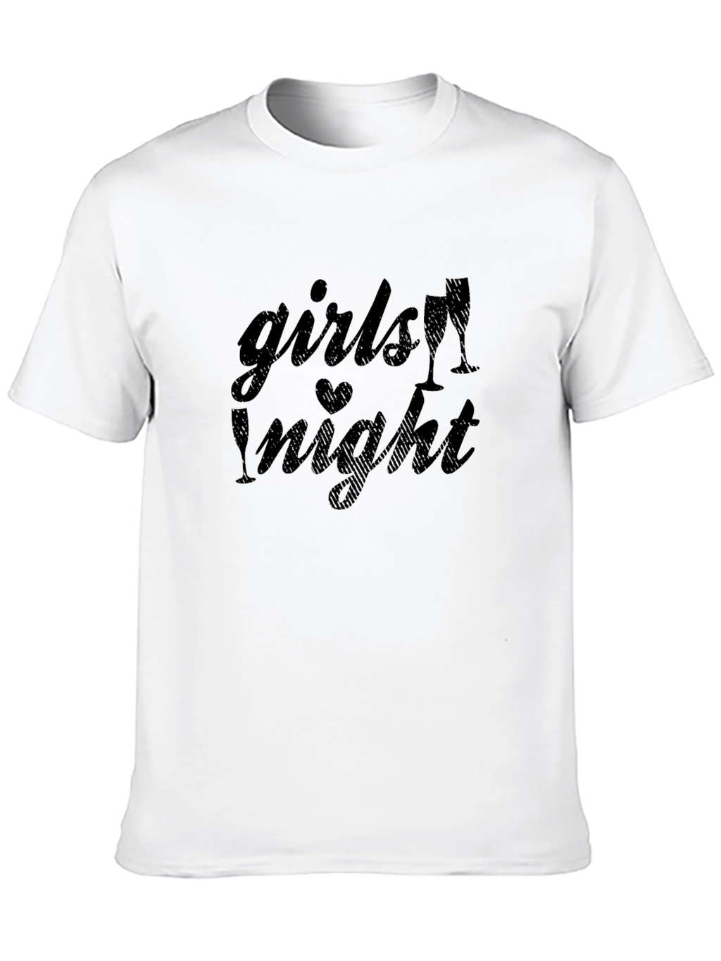 Girls Night Out Tee - Black Graphic T-Shirt