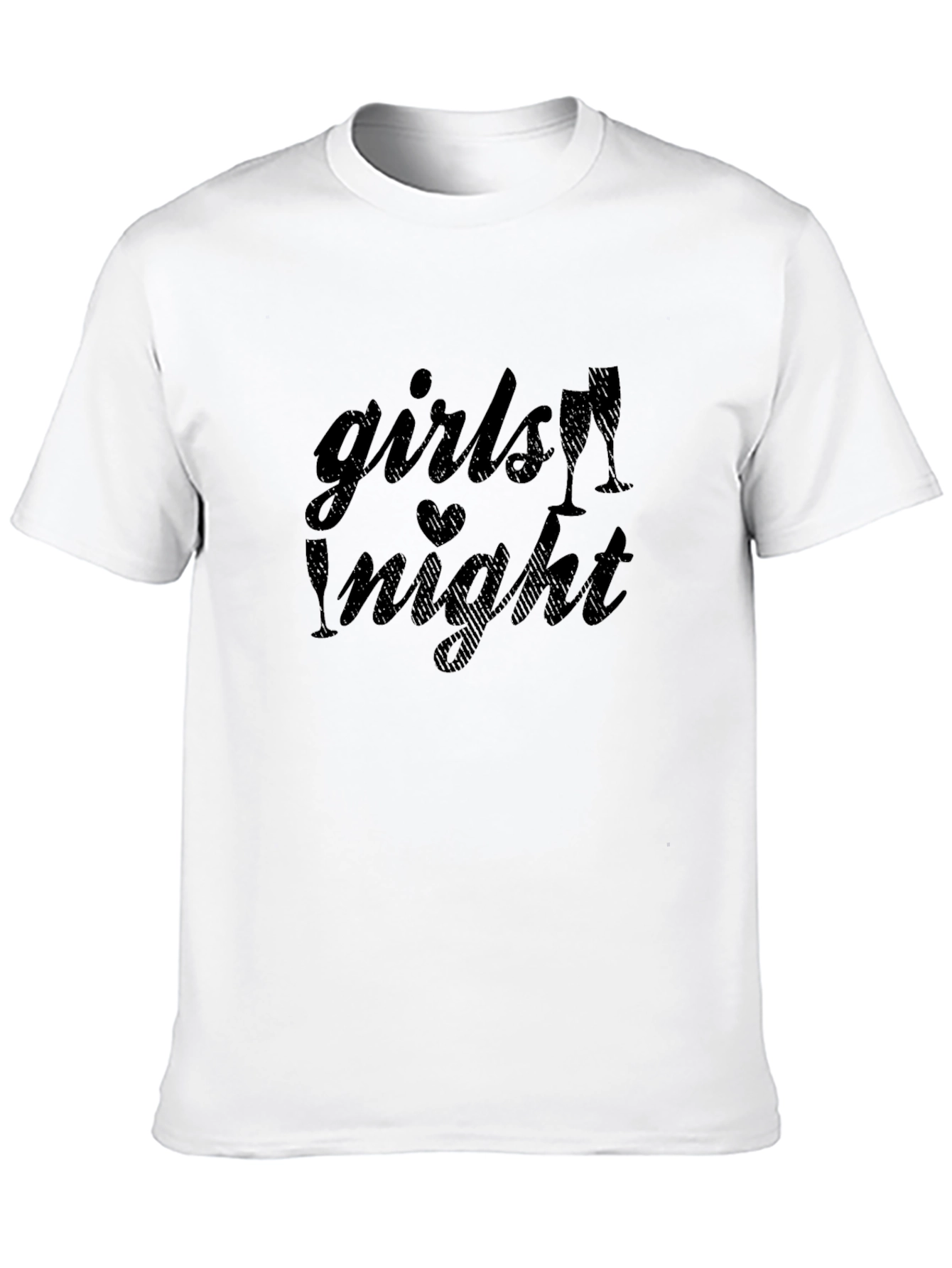 Girls Night Out Tee - Black Graphic T-Shirt