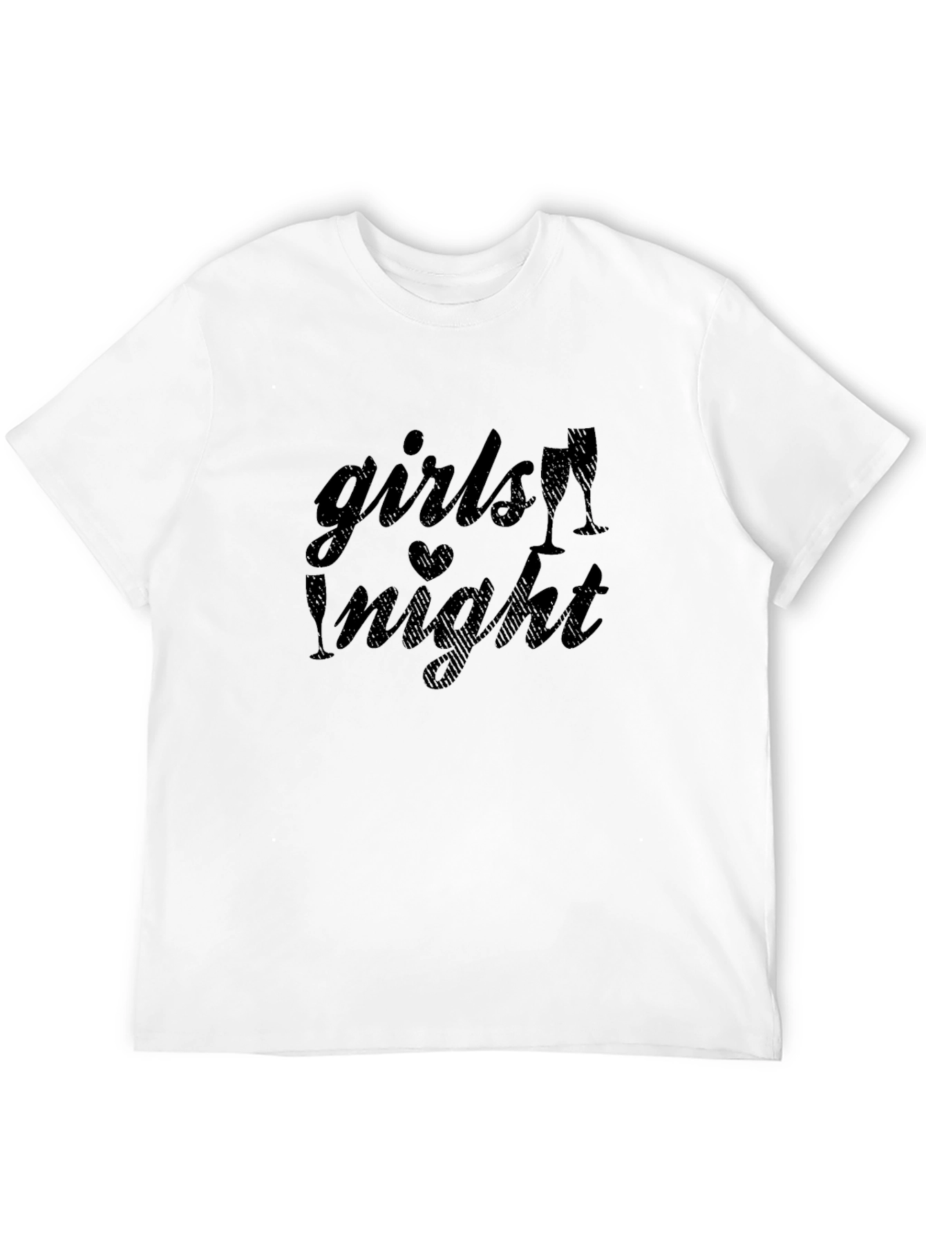 Girls Night Out Tee - Black Graphic T-Shirt